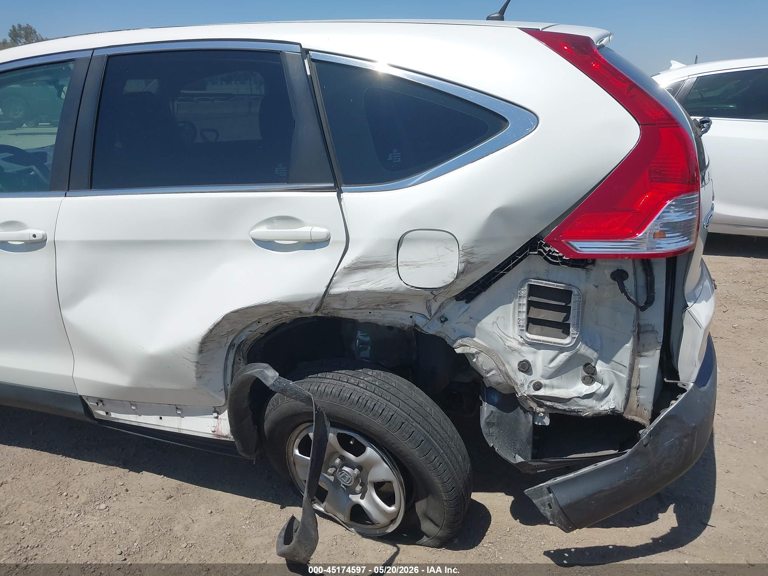 2014 Honda Cr-v Lx Белый vin: 5J6RM3H36EL037033