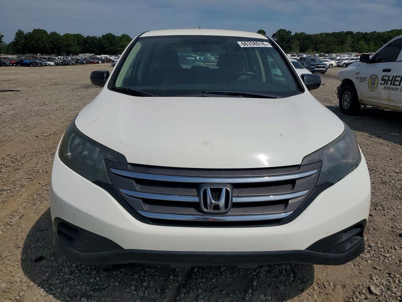 2012 Honda Cr-v Lx Белый vin: 5J6RM3H37CL026295