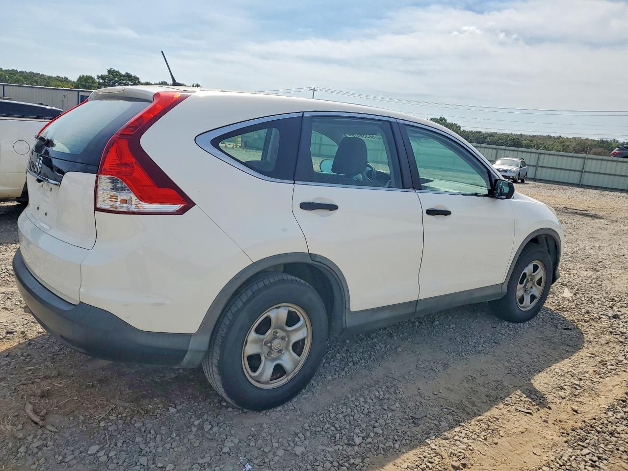 2012 Honda Cr-v Lx Белый vin: 5J6RM3H37CL026295