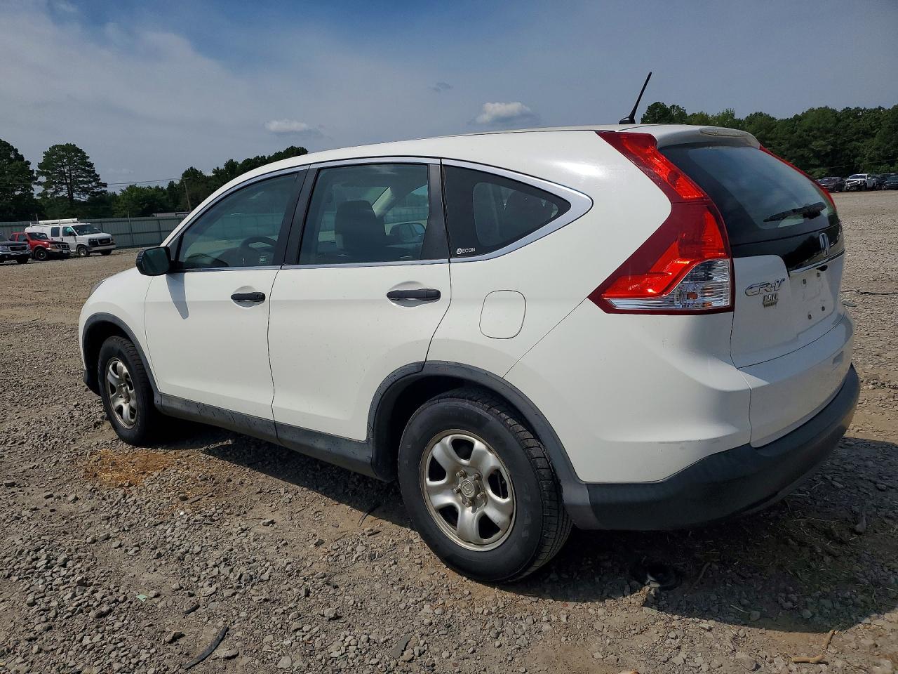 2012 Honda Cr-v Lx Белый vin: 5J6RM3H37CL026295