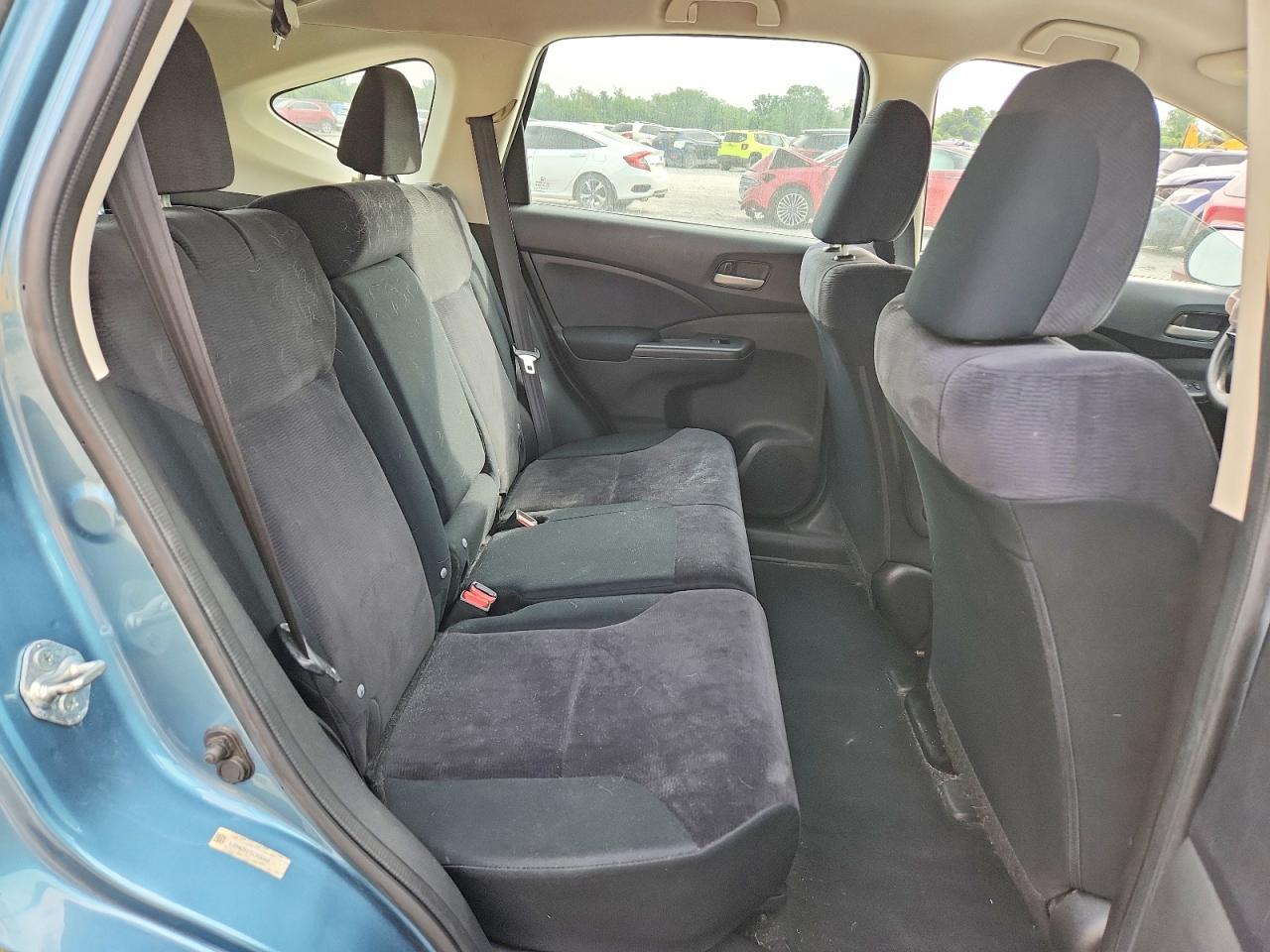 2013 Honda Cr-v Lx Blue vin: 5J6RM3H37DL024466