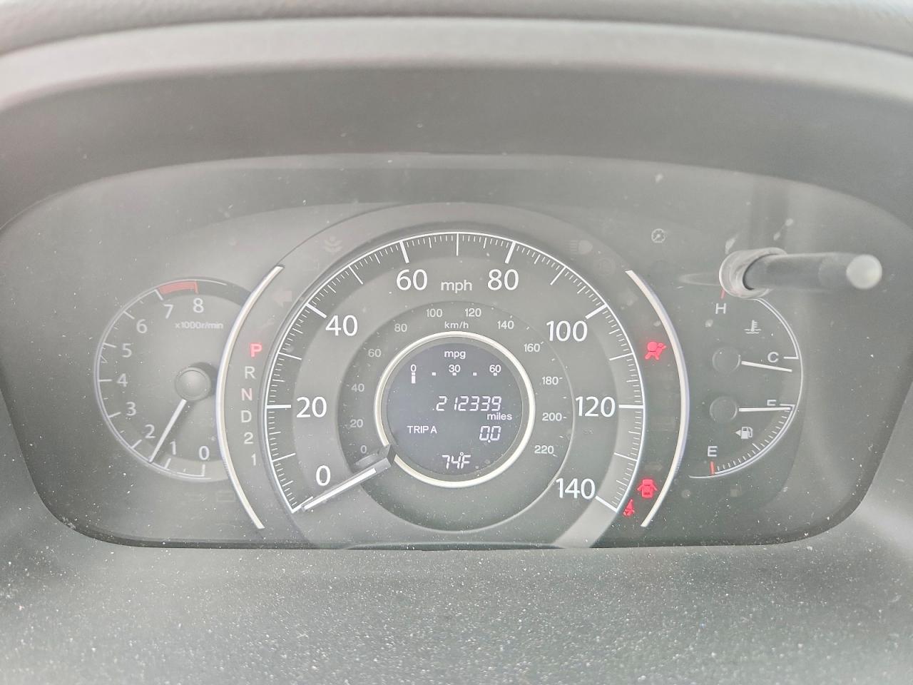 2013 Honda Cr-v Lx Blue vin: 5J6RM3H37DL024466