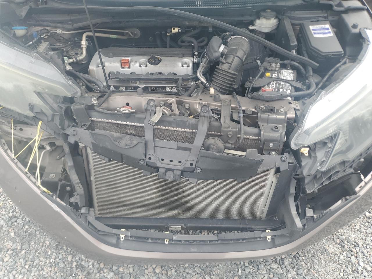 2014 Honda Cr-v Lx Коричневый vin: 5J6RM3H37EL003828