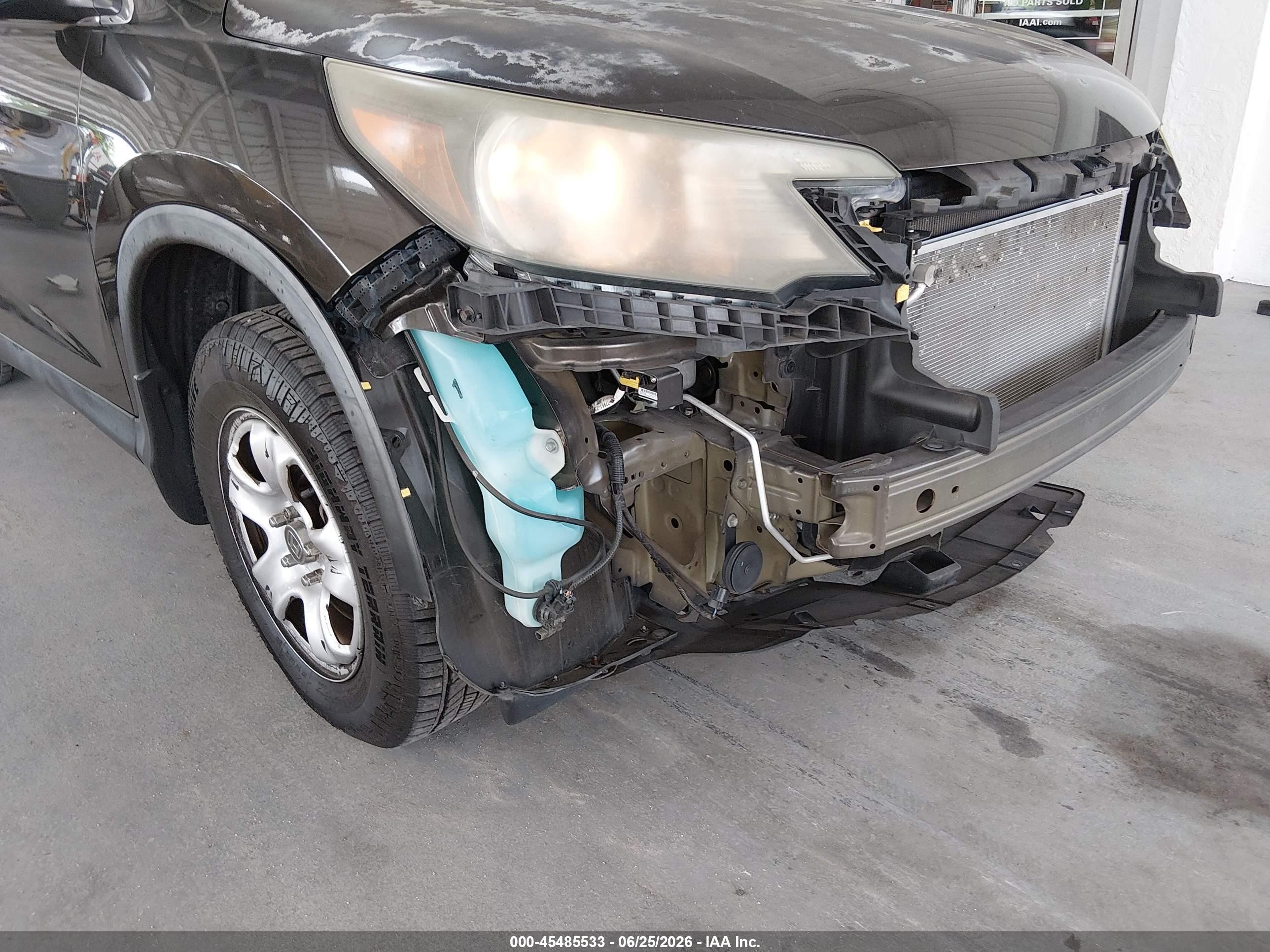 2014 Honda Cr-v Lx Pewter vin: 5J6RM3H37EL004025