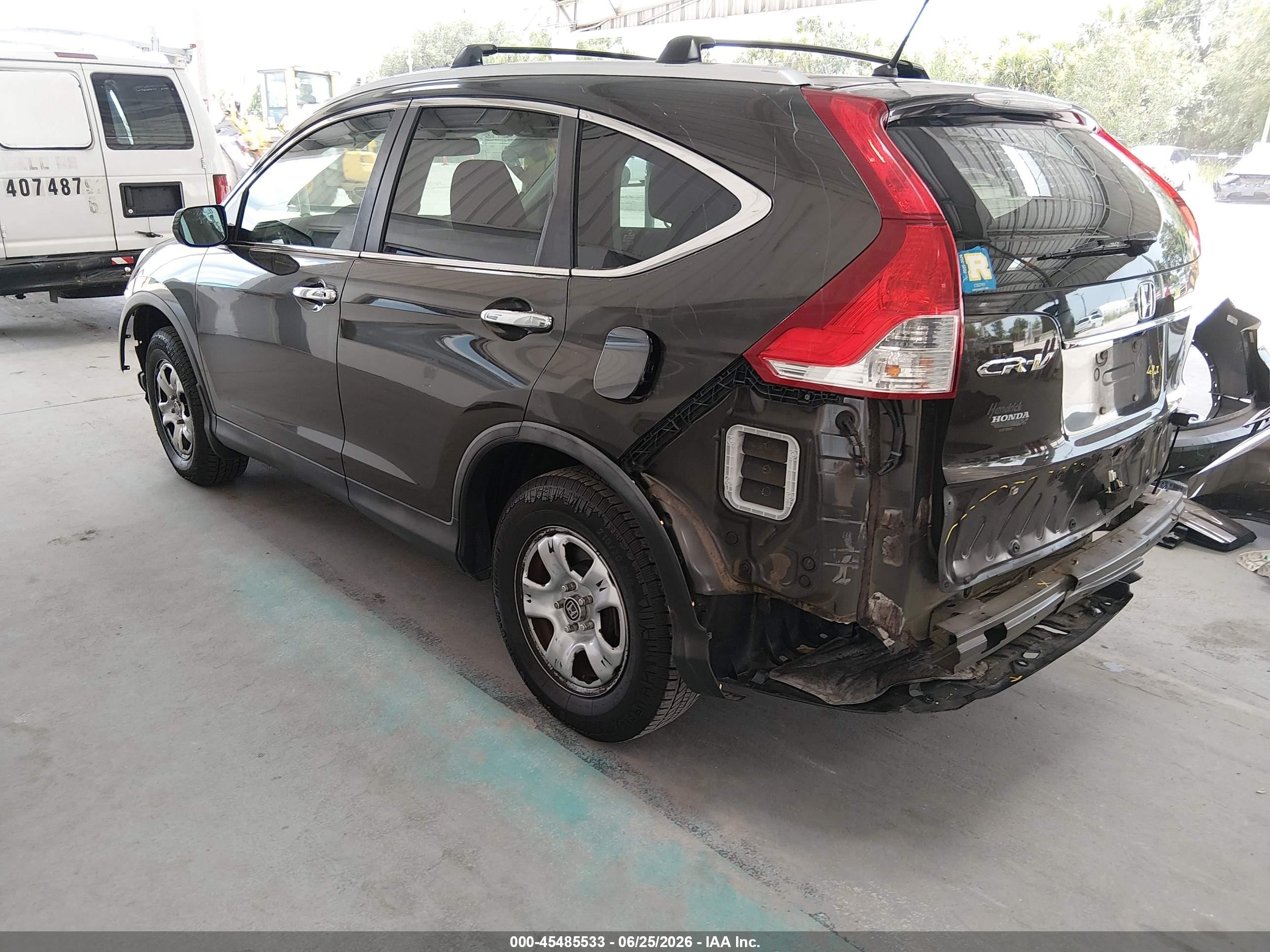 2014 Honda Cr-v Lx Pewter vin: 5J6RM3H37EL004025