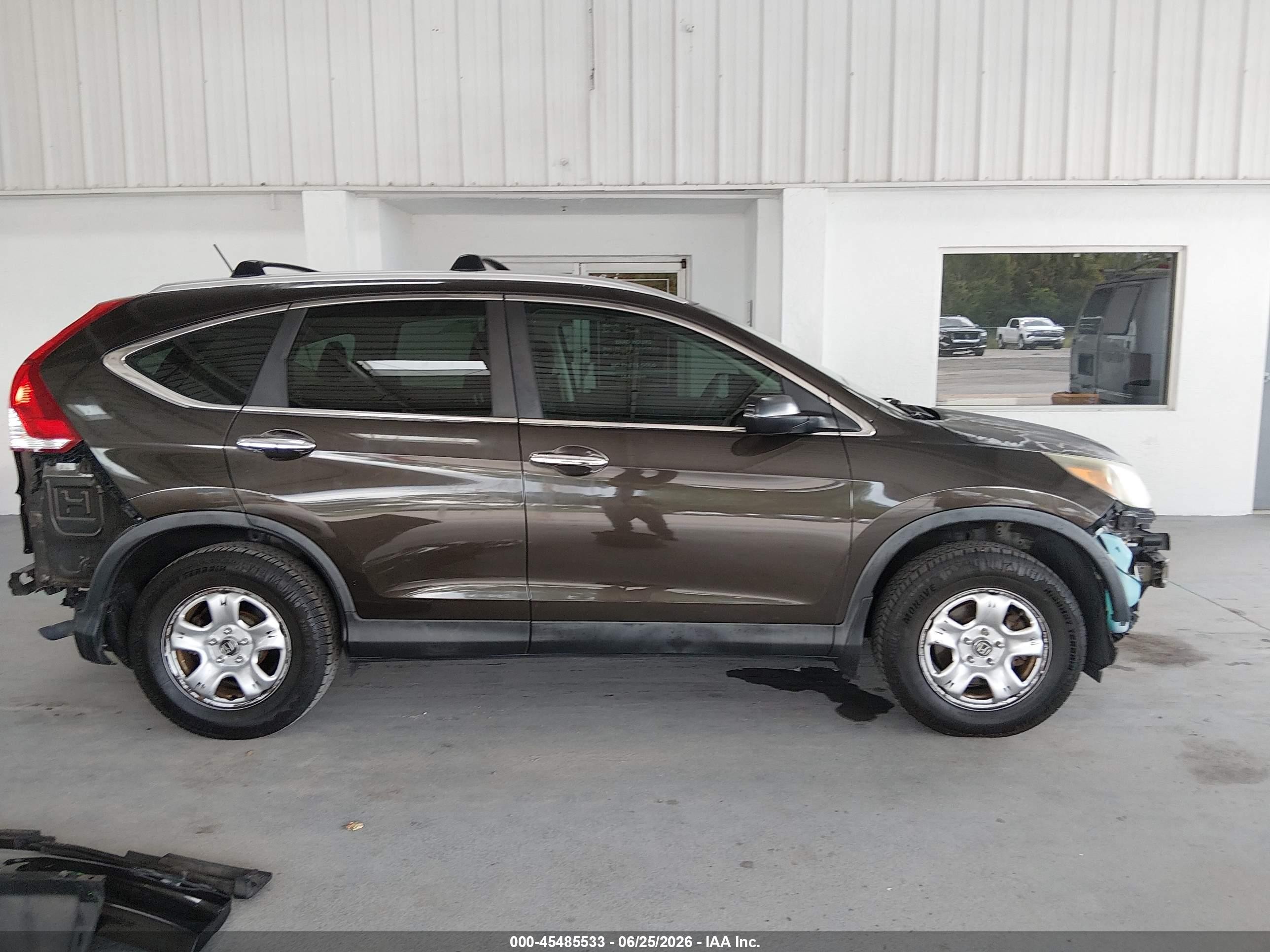 2014 Honda Cr-v Lx Pewter vin: 5J6RM3H37EL004025