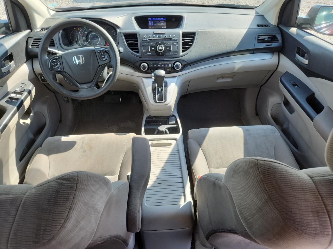 2014 Honda Cr-v Lx Burgundy vin: 5J6RM3H37EL038868