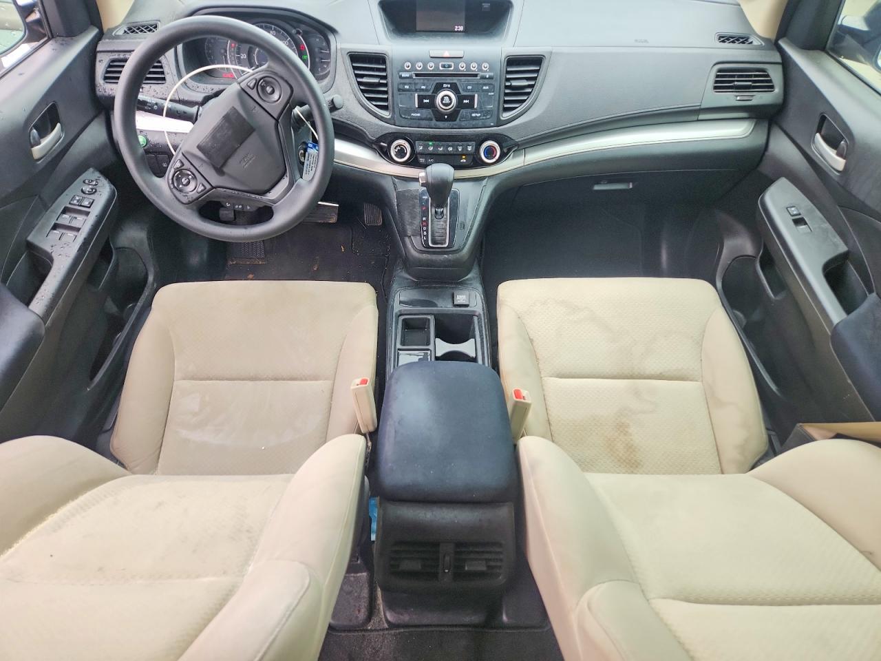 2016 Honda Cr-v Lx White vin: 5J6RM3H37GL005579
