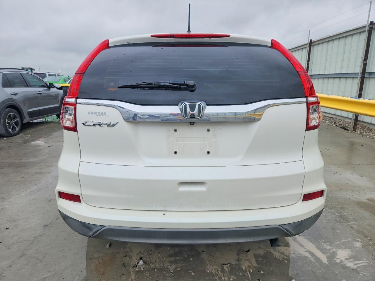 2016 Honda Cr-v Lx White vin: 5J6RM3H37GL005579