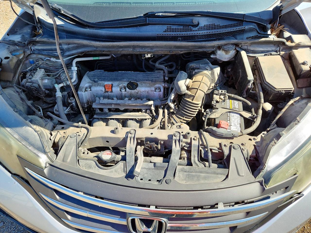2012 Honda Cr-v Lx Серебряный vin: 5J6RM3H38CL035118