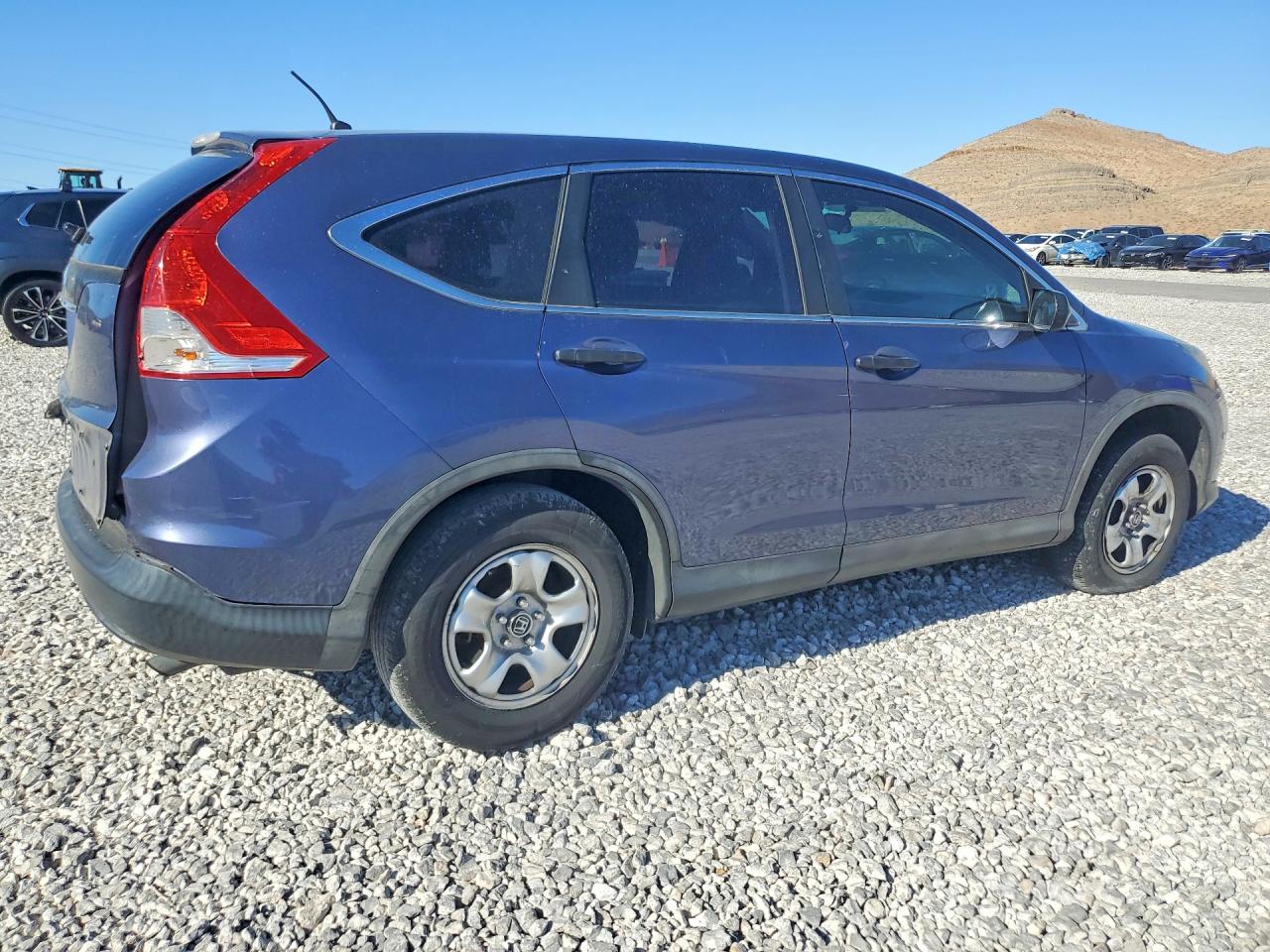 2012 Honda Cr-v Lx Blue vin: 5J6RM3H38CL042389