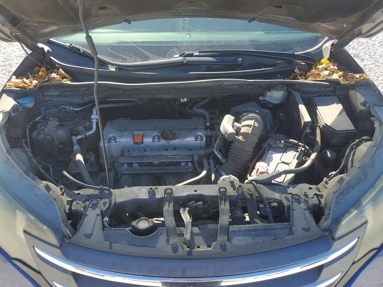2012 Honda Cr-v Lx Blue vin: 5J6RM3H38CL042389
