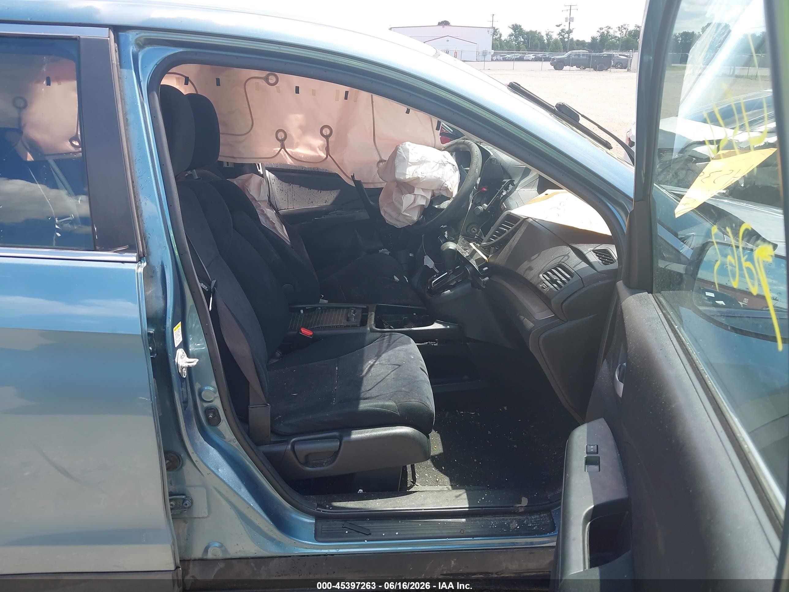 2013 Honda Cr-v Lx Blue vin: 5J6RM3H38DL042331