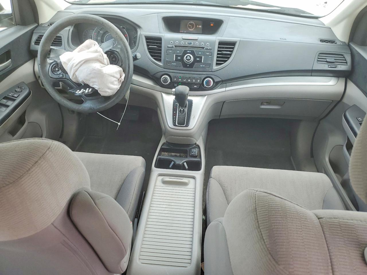 2013 Honda Cr-v Lx Белый vin: 5J6RM3H38DL049179