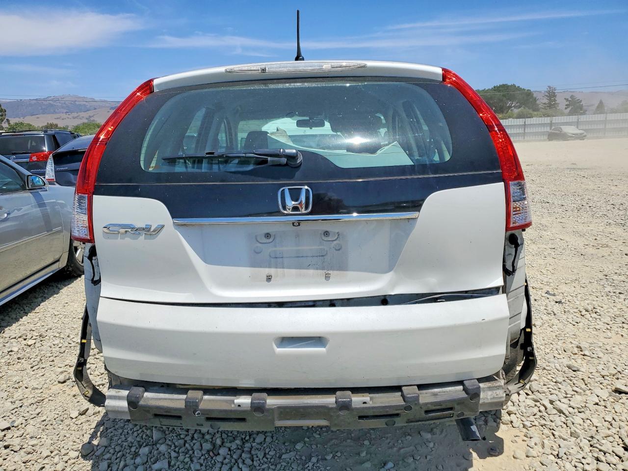 2014 Honda Cr-v Lx Белый vin: 5J6RM3H38EL043626