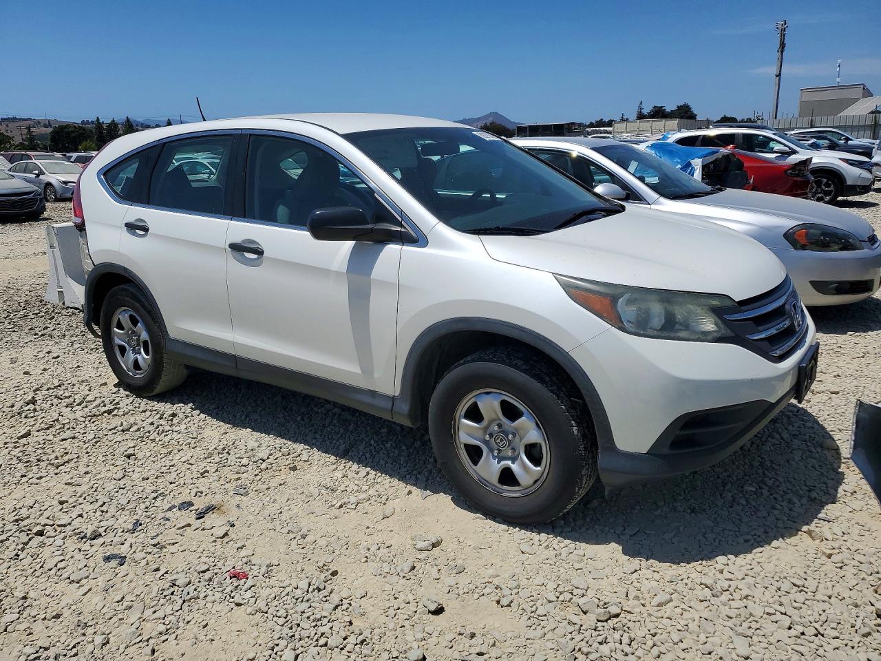 2014 Honda Cr-v Lx Белый vin: 5J6RM3H38EL043626