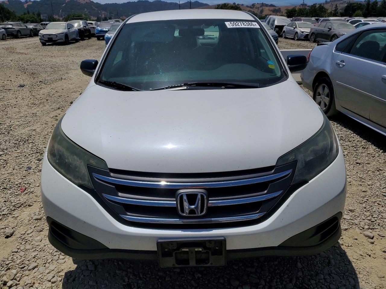 2014 Honda Cr-v Lx Белый vin: 5J6RM3H38EL043626