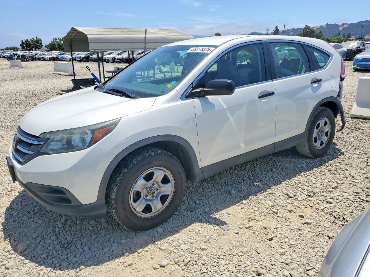 2014 Honda Cr-v Lx Белый vin: 5J6RM3H38EL043626