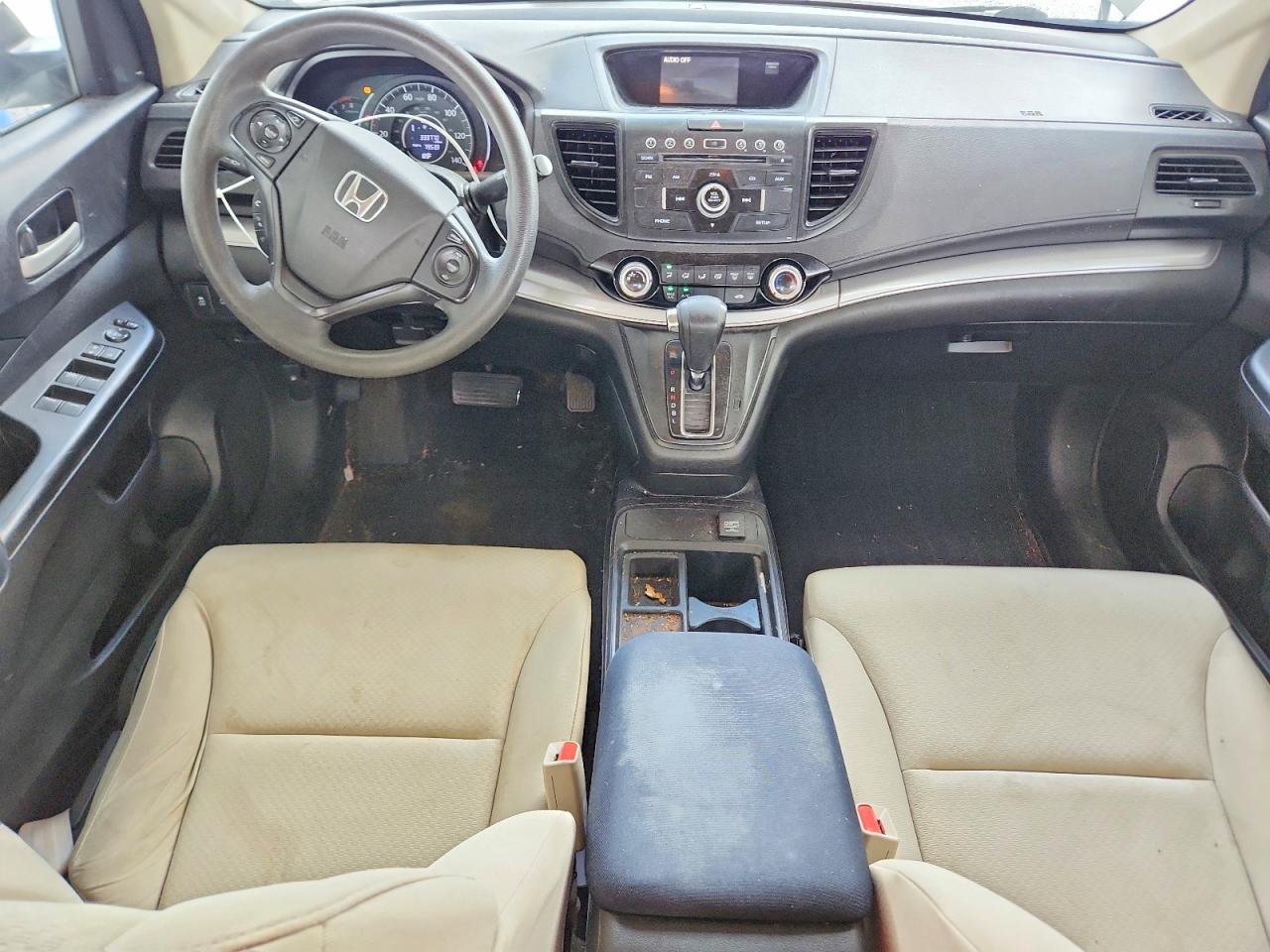 2015 Honda Cr-v Lx Белый vin: 5J6RM3H38FL013639
