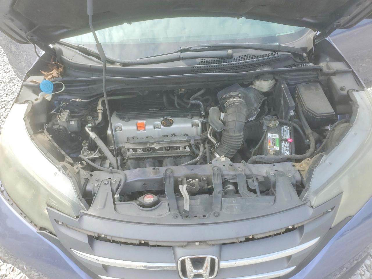 2012 Honda Cr-v Lx Blue vin: 5J6RM3H39CL020997