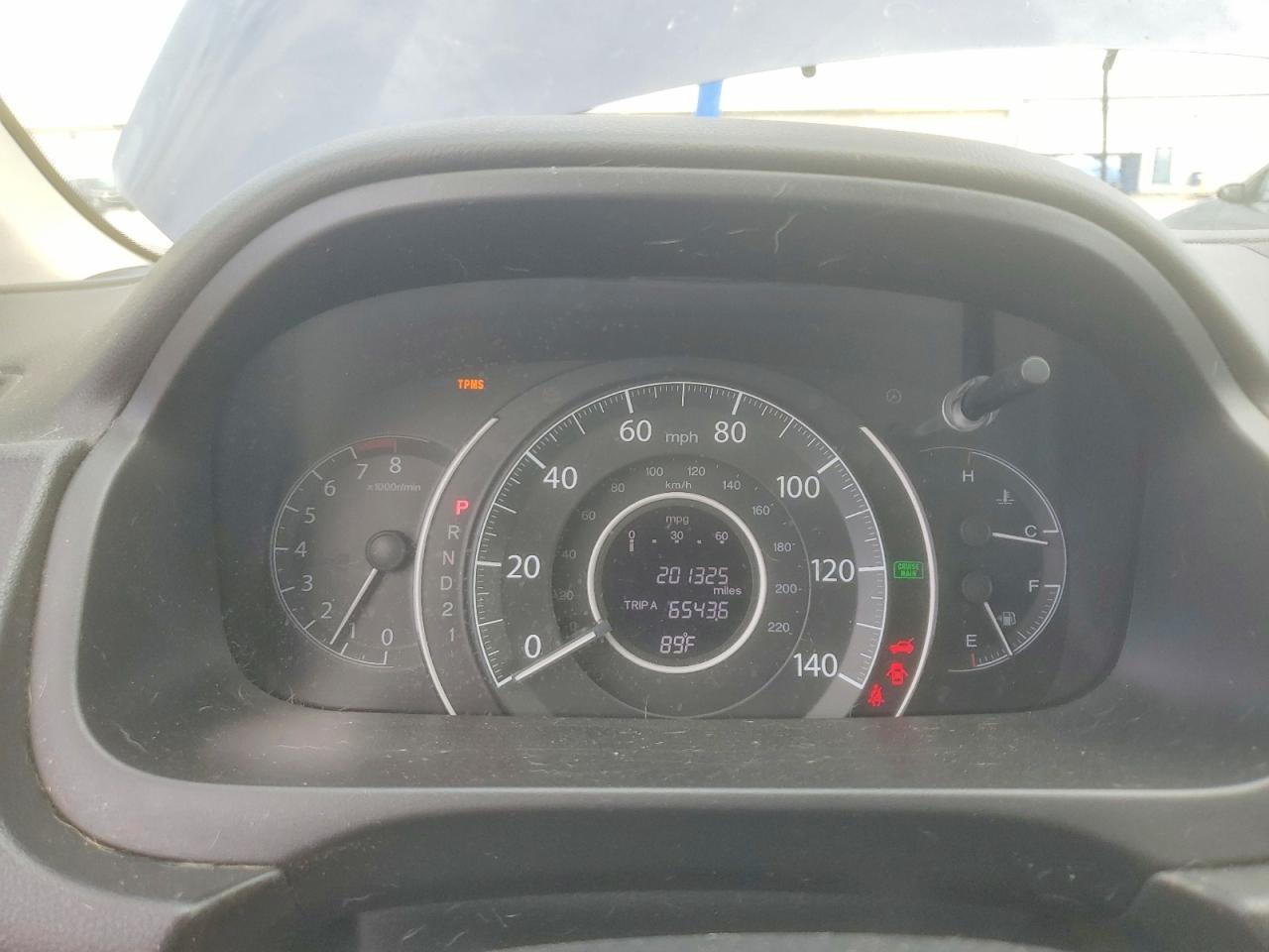 2012 Honda Cr-v Lx Blue vin: 5J6RM3H39CL020997