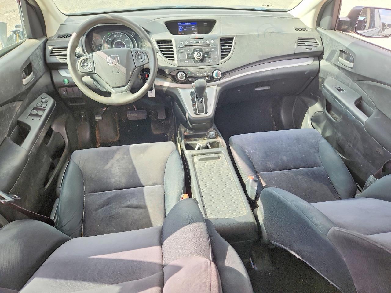 2013 Honda Cr-v Lx Blue vin: 5J6RM3H39DL013372