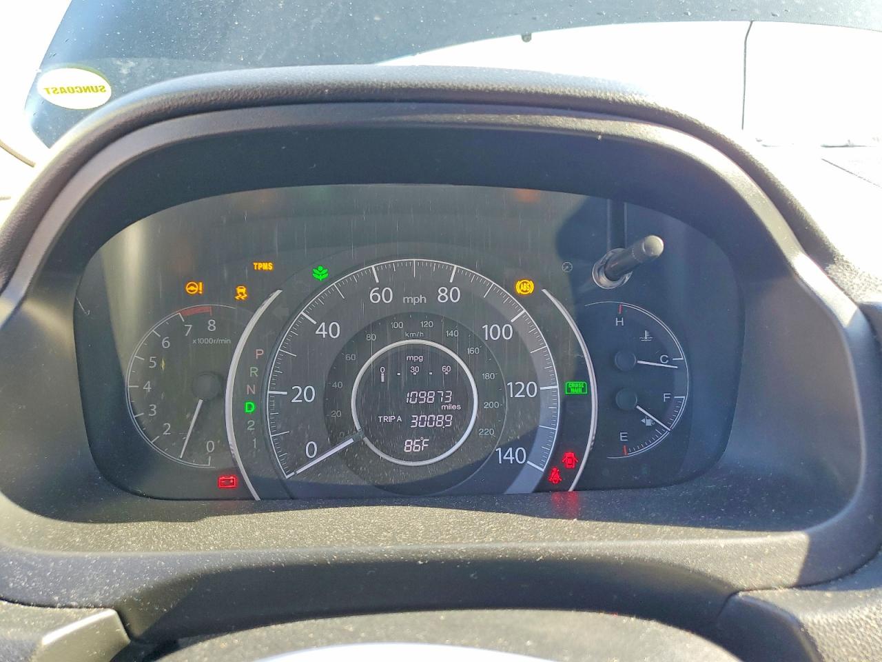2013 Honda Cr-v Lx Black vin: 5J6RM3H39DL035226
