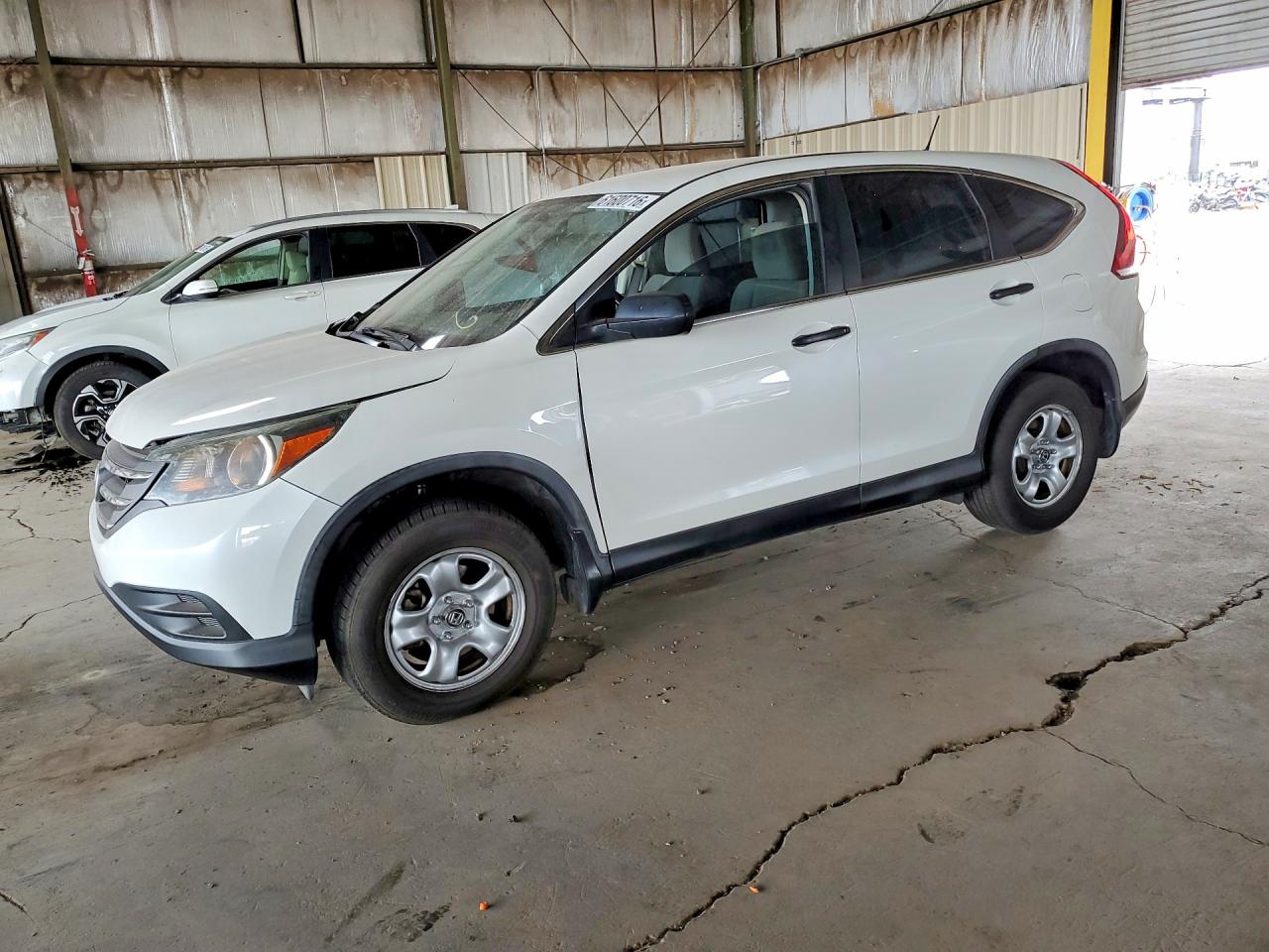 2013 Honda Cr-v Lx Белый vin: 5J6RM3H39DL044539