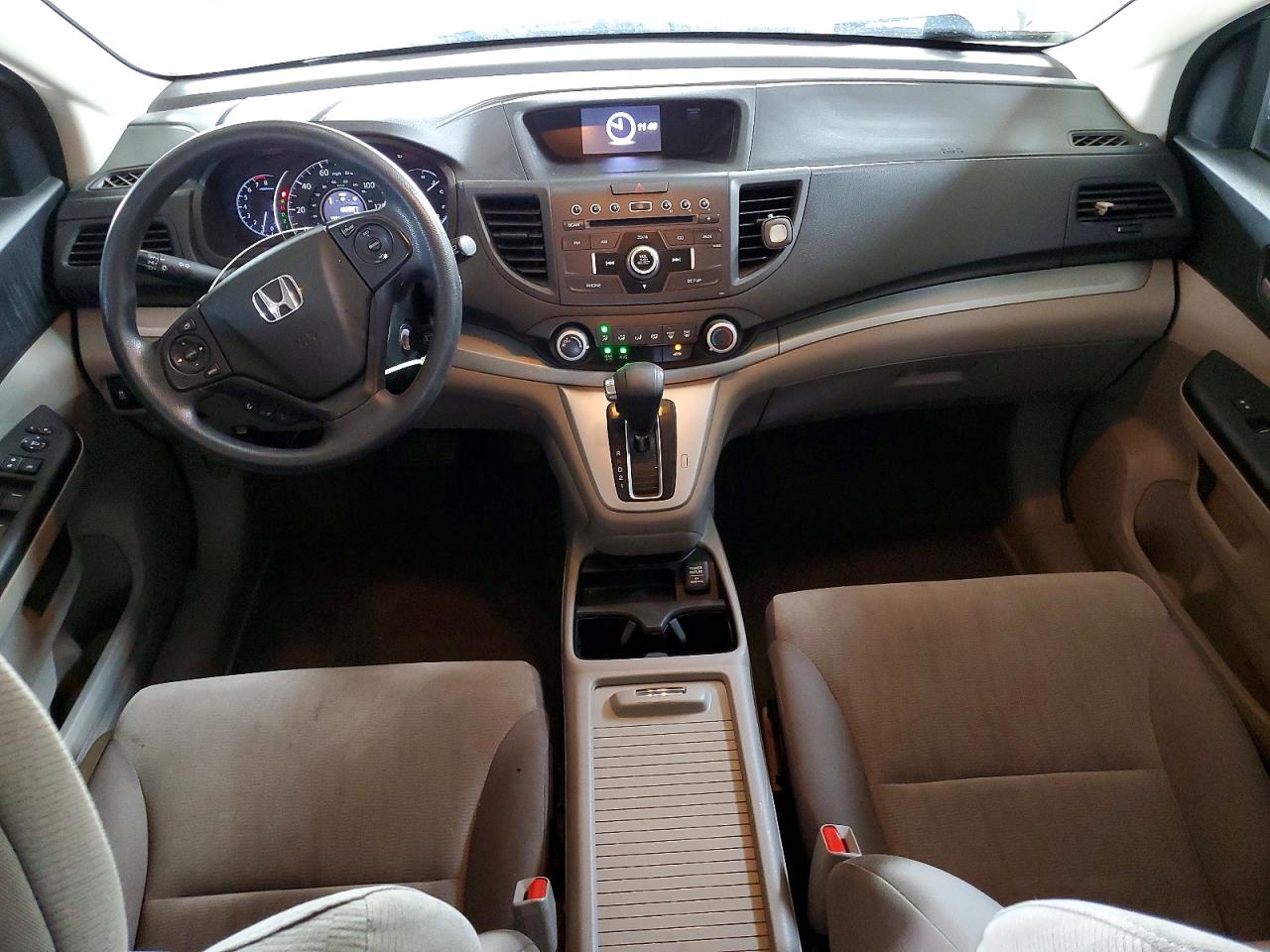 2013 Honda Cr-v Lx White vin: 5J6RM3H39DL044539