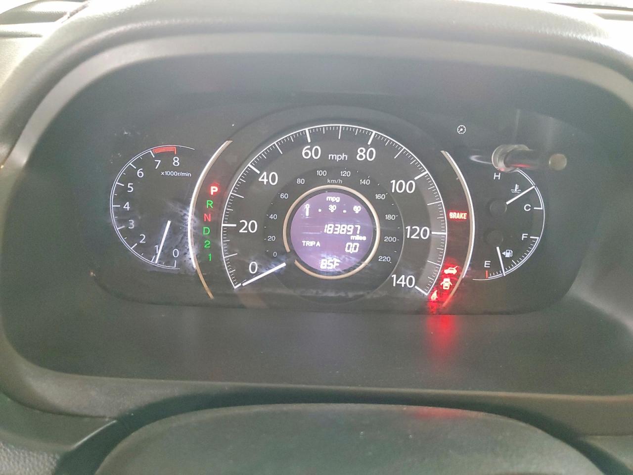 2013 Honda Cr-v Lx White vin: 5J6RM3H39DL044539