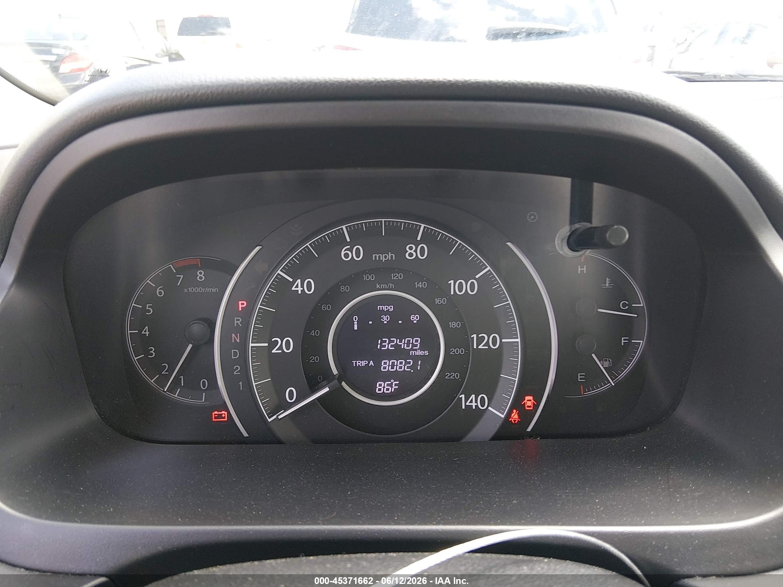 2014 Honda Cr-v Lx Maroon vin: 5J6RM3H39EL042159