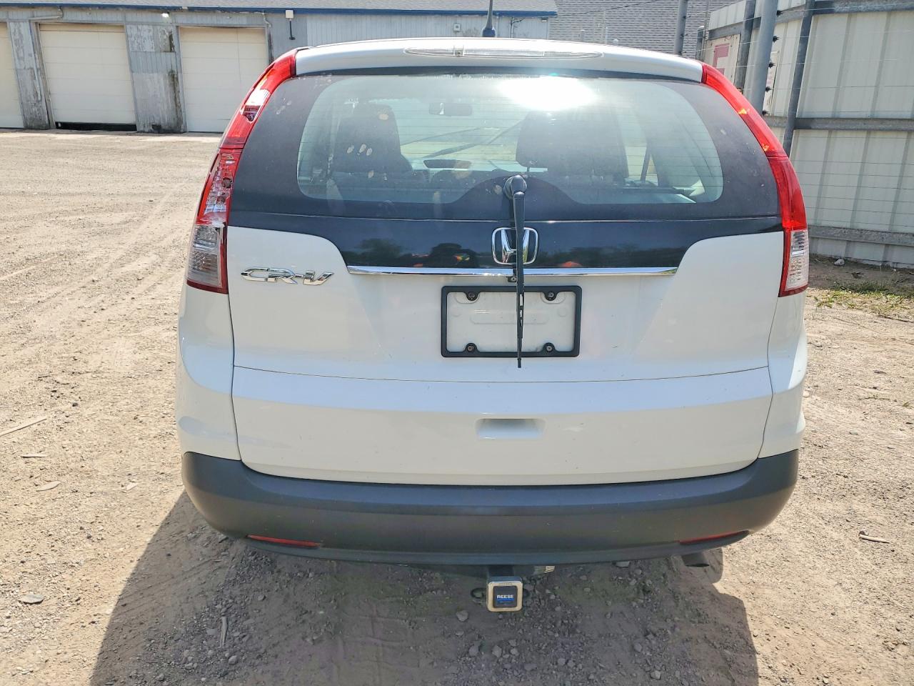 2014 Honda Cr-v Lx White vin: 5J6RM3H39EL045045