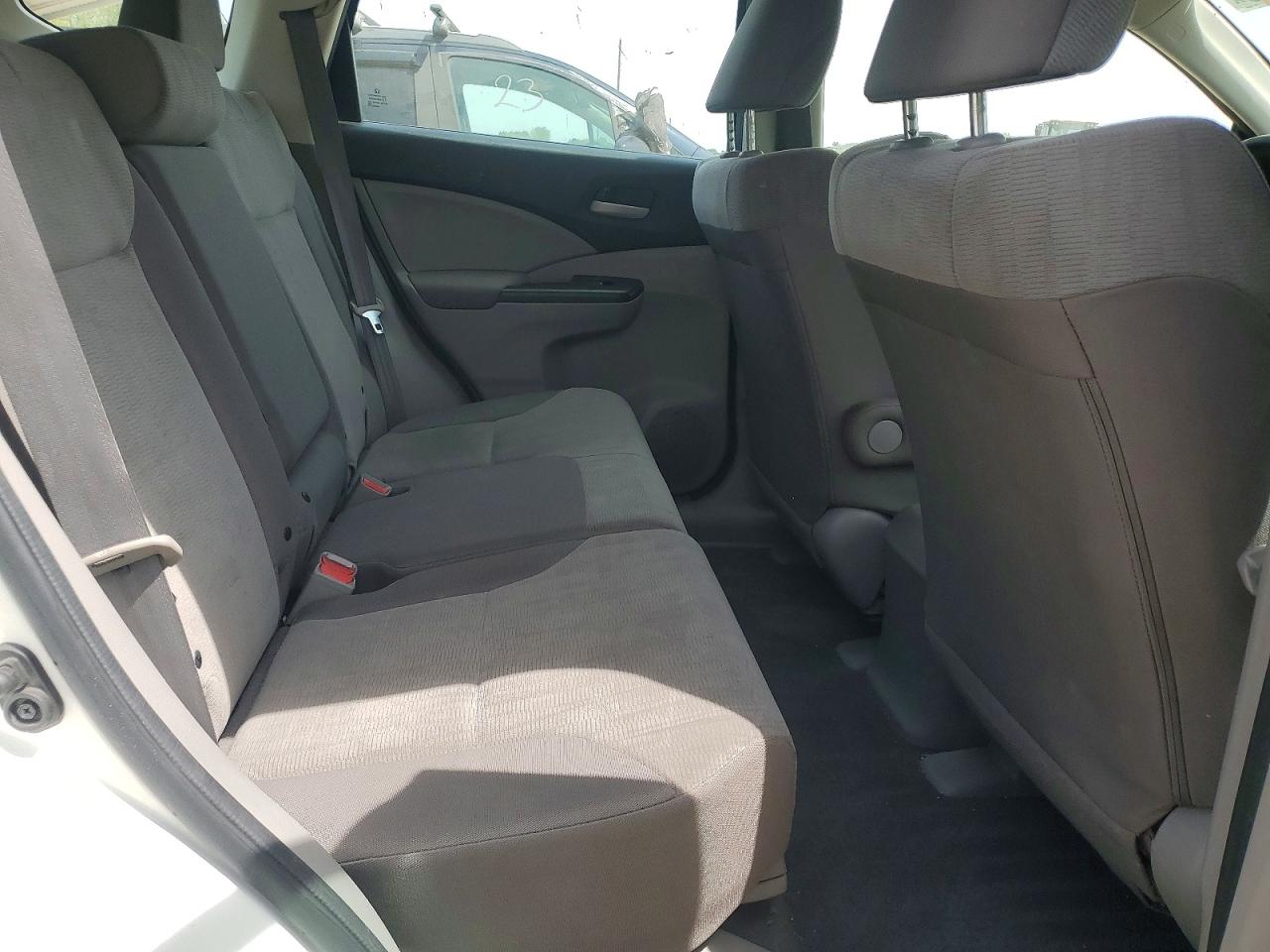2014 Honda Cr-v Lx White vin: 5J6RM3H39EL045045