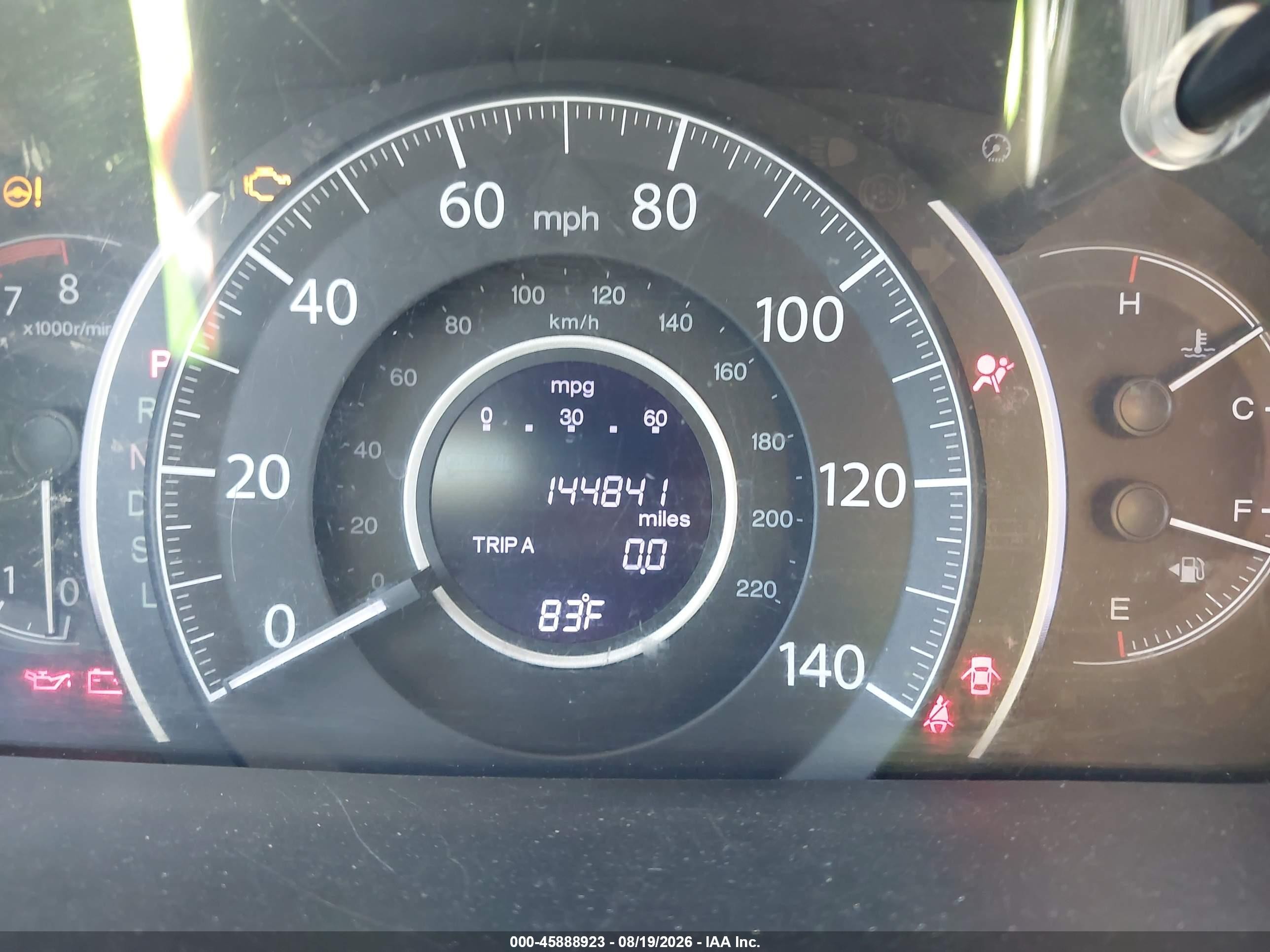 2015 Honda Cr-v Lx Белый vin: 5J6RM3H39FL001547