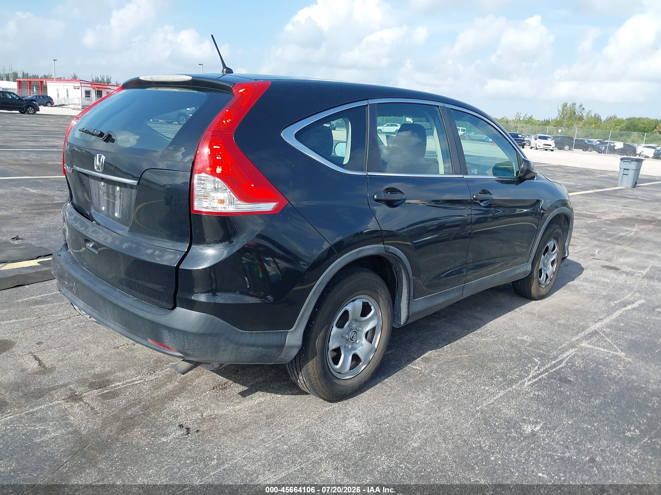 2012 Honda Cr-v Lx Черный vin: 5J6RM3H3XCL014710