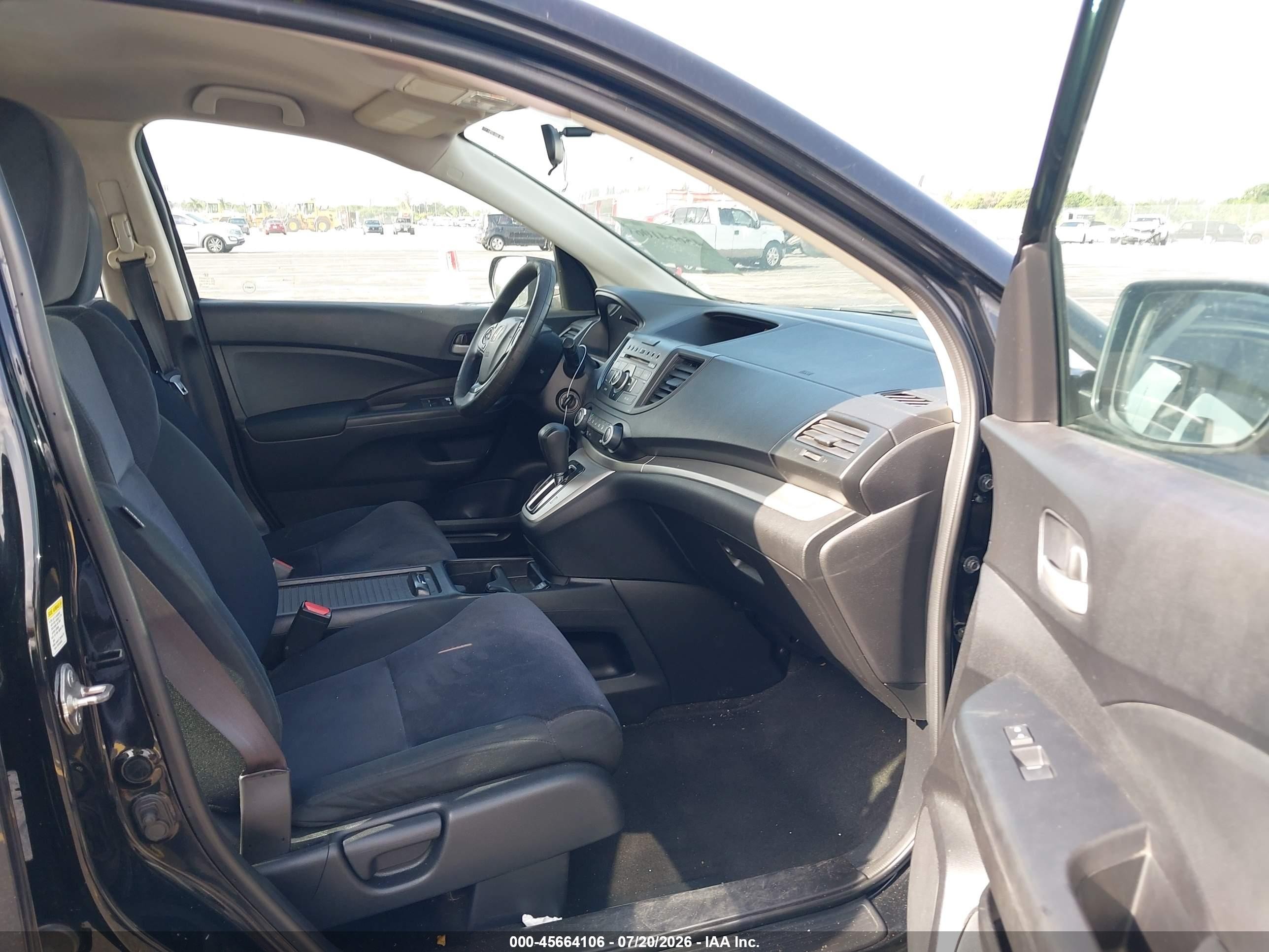 2012 Honda Cr-v Lx Черный vin: 5J6RM3H3XCL014710