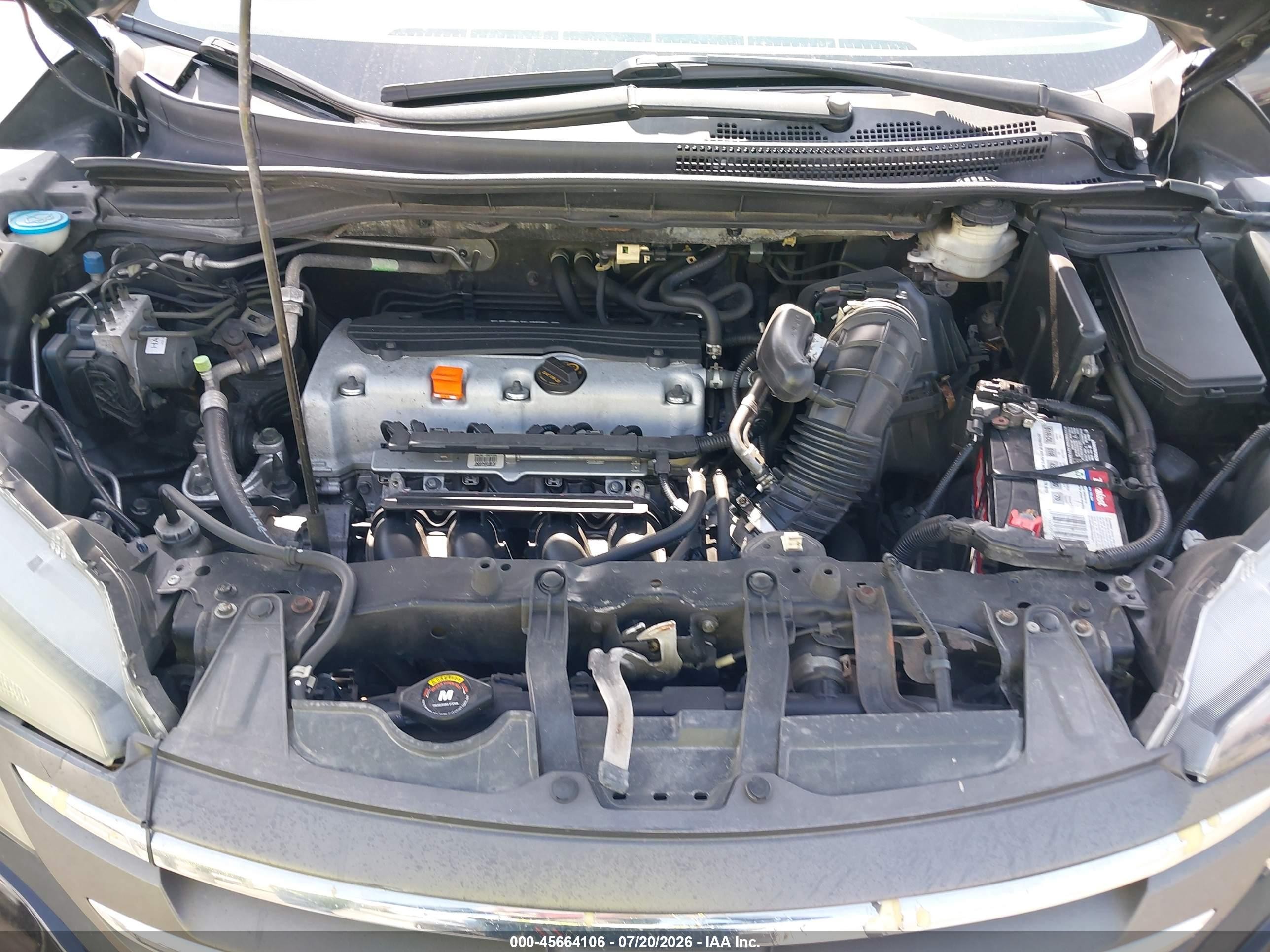 2012 Honda Cr-v Lx Черный vin: 5J6RM3H3XCL014710