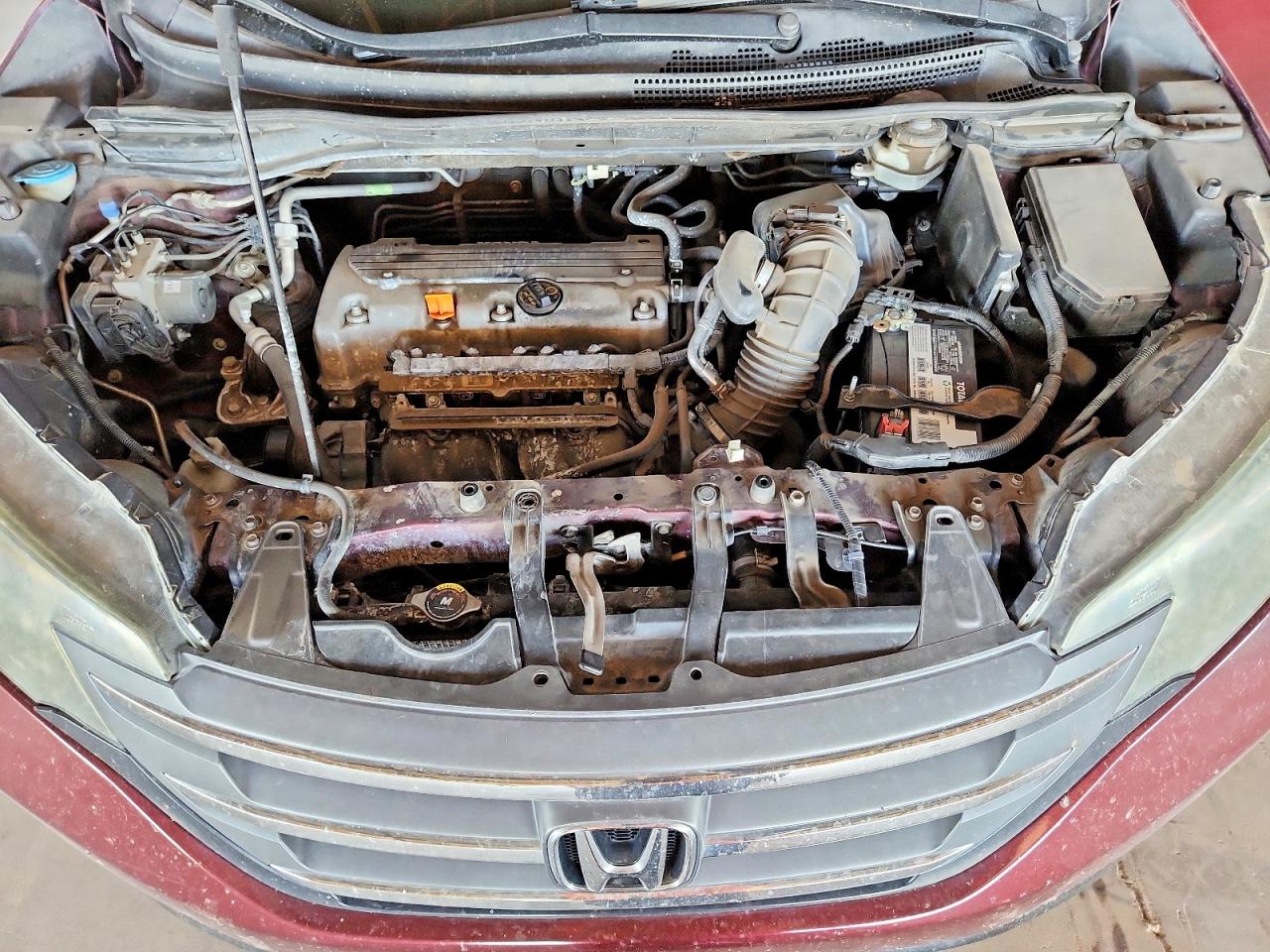 2012 Honda Cr-v Lx Бордовый vin: 5J6RM3H3XCL022810