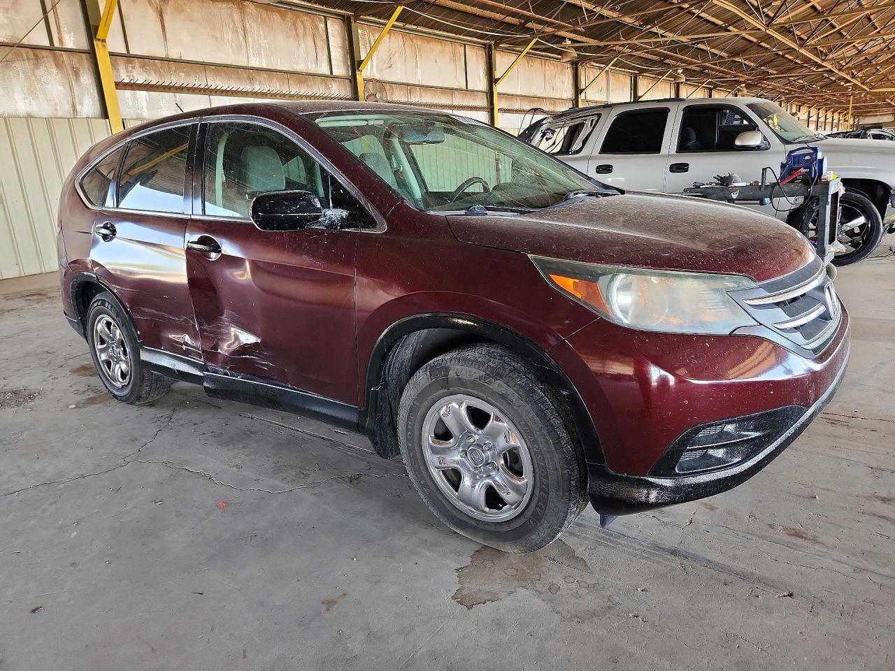 2012 Honda Cr-v Lx Бордовый vin: 5J6RM3H3XCL022810