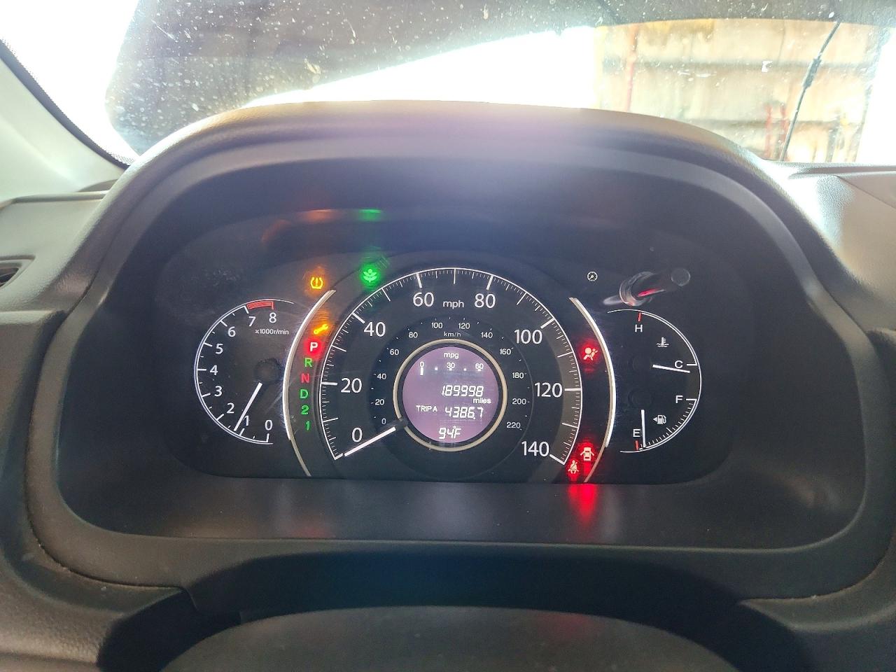 2012 Honda Cr-v Lx Бордовый vin: 5J6RM3H3XCL022810