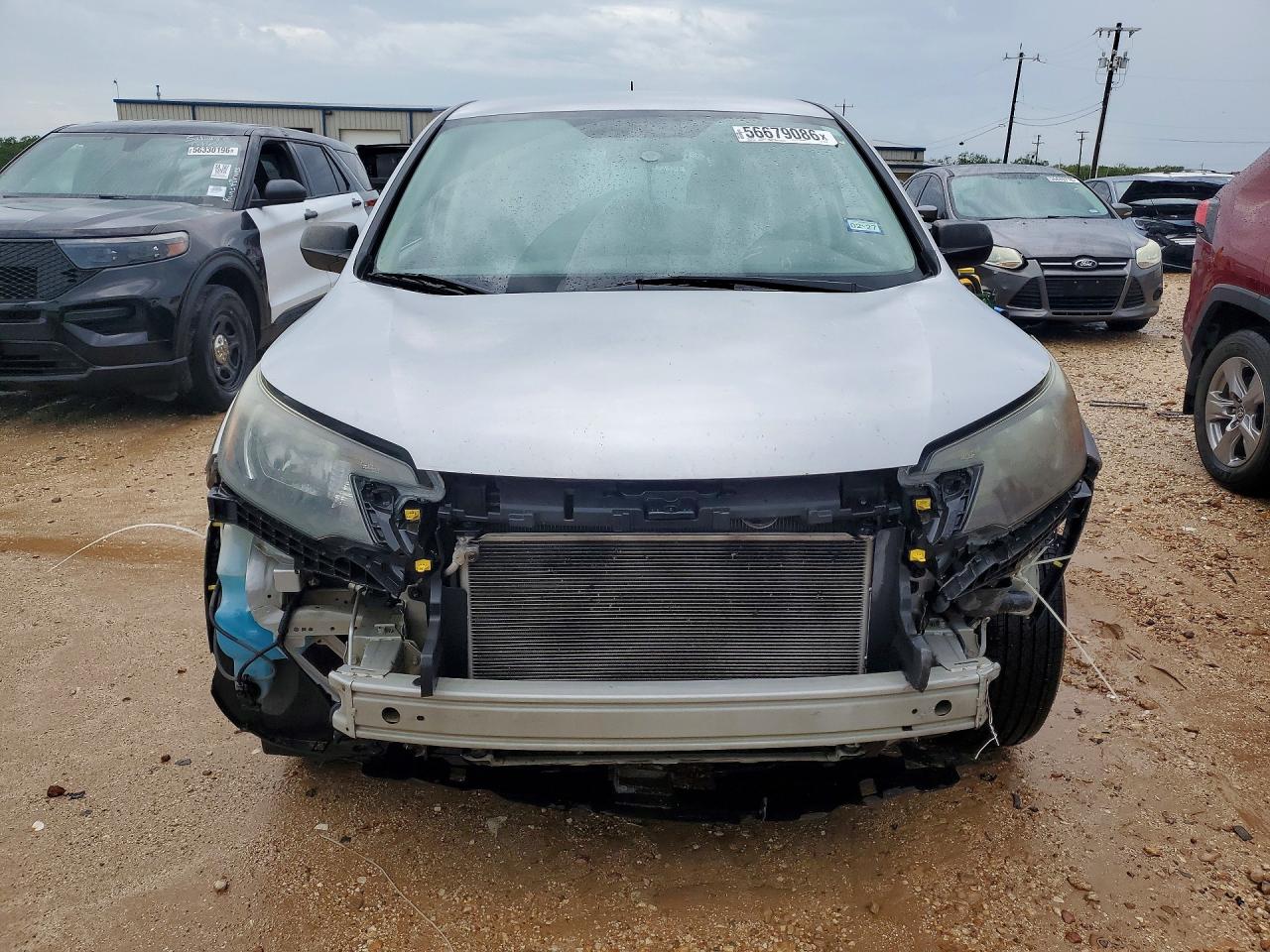 2012 Honda Cr-v Lx Silver vin: 5J6RM3H3XCL035153