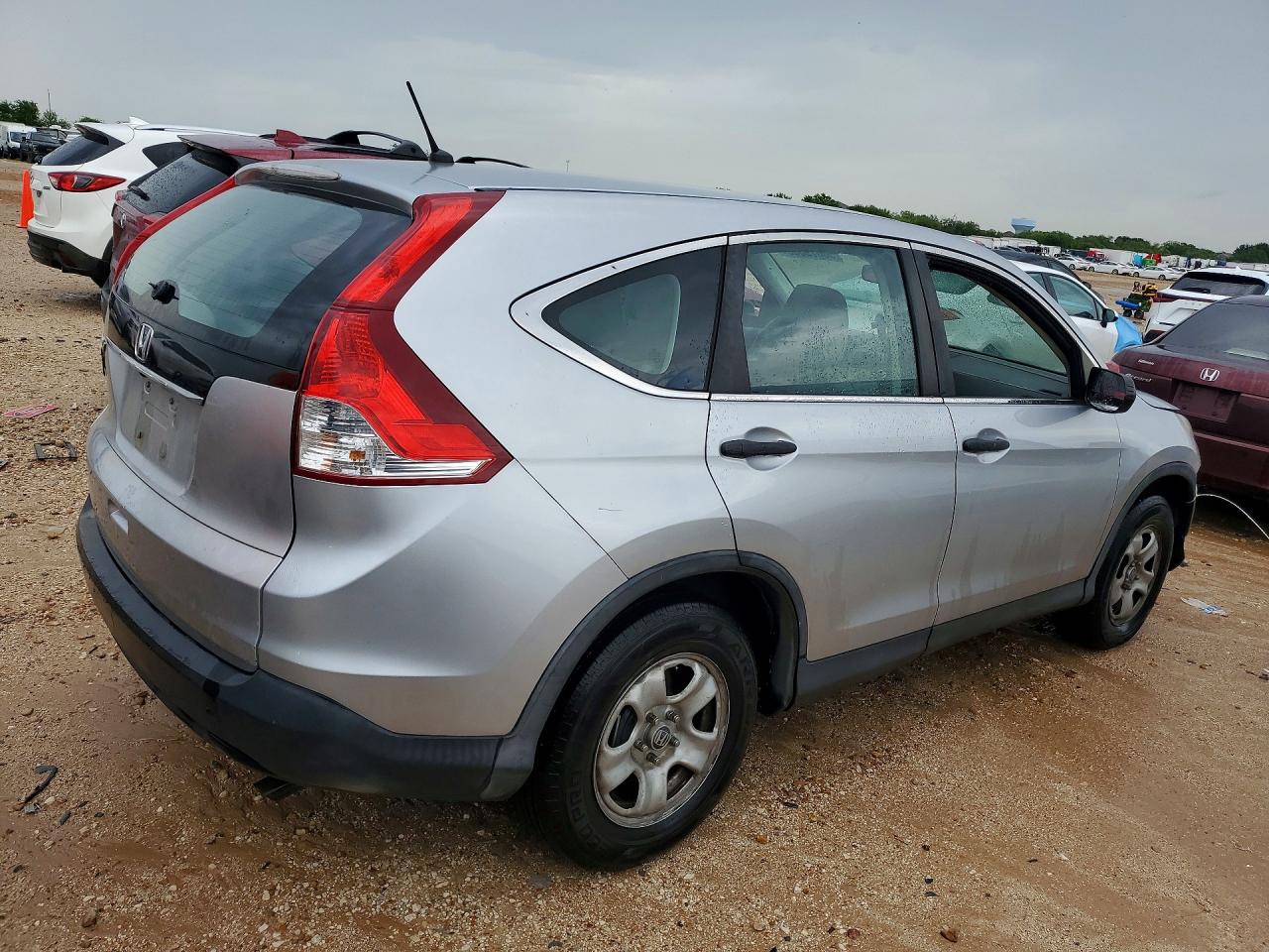 2012 Honda Cr-v Lx Silver vin: 5J6RM3H3XCL035153