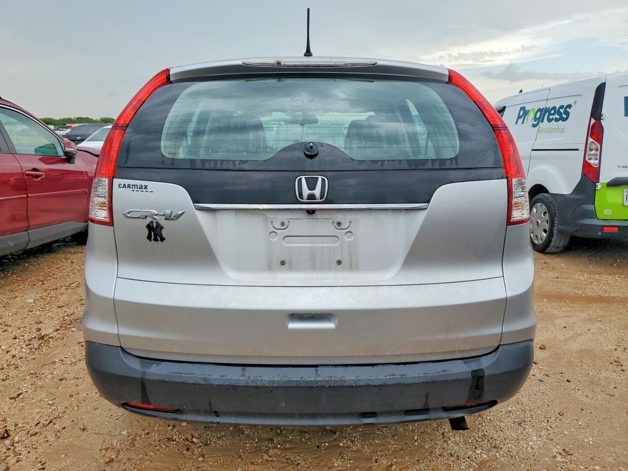 2012 Honda Cr-v Lx Silver vin: 5J6RM3H3XCL035153