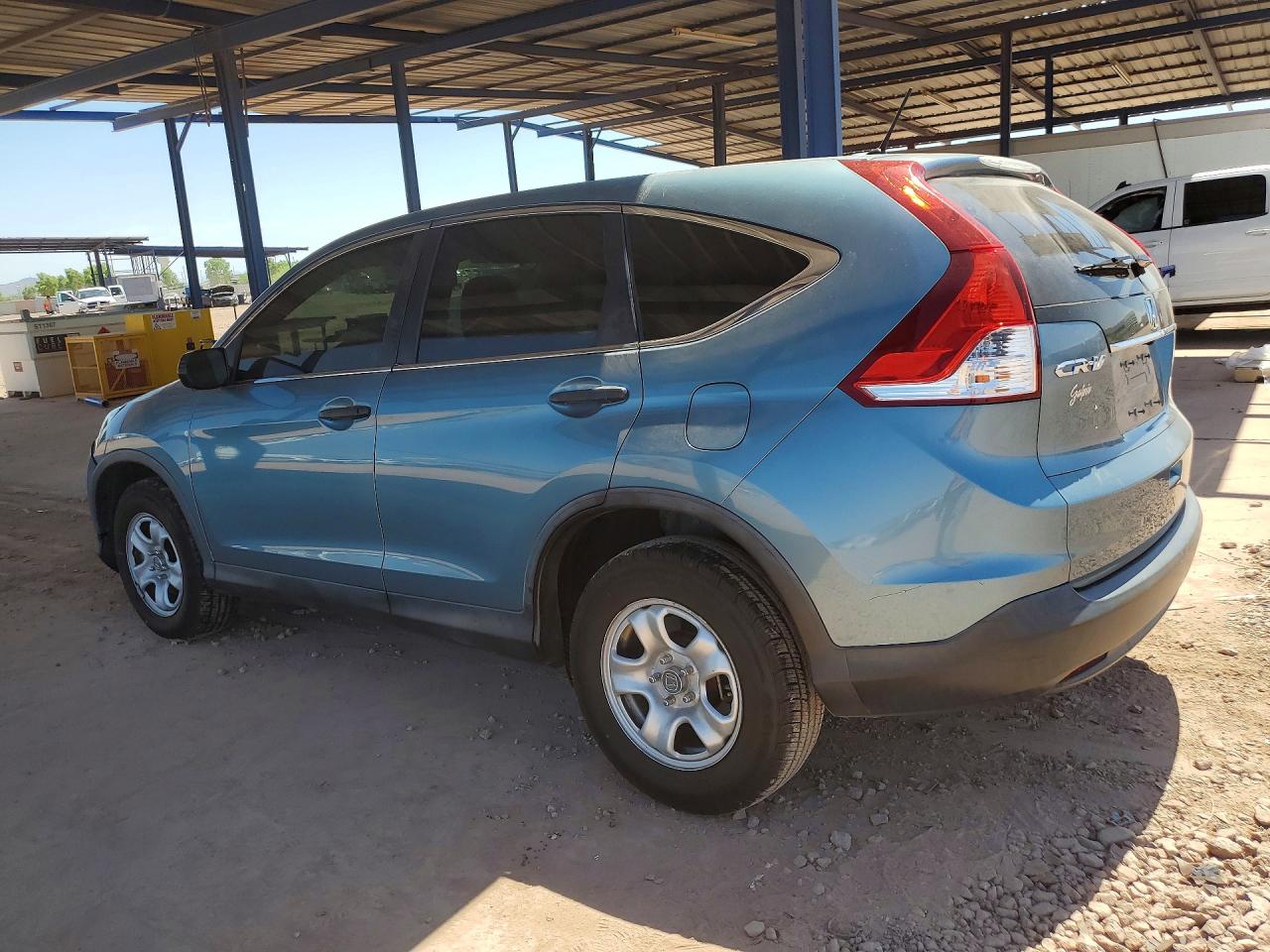 2013 Honda Cr-v Lx Синий vin: 5J6RM3H3XDL002283