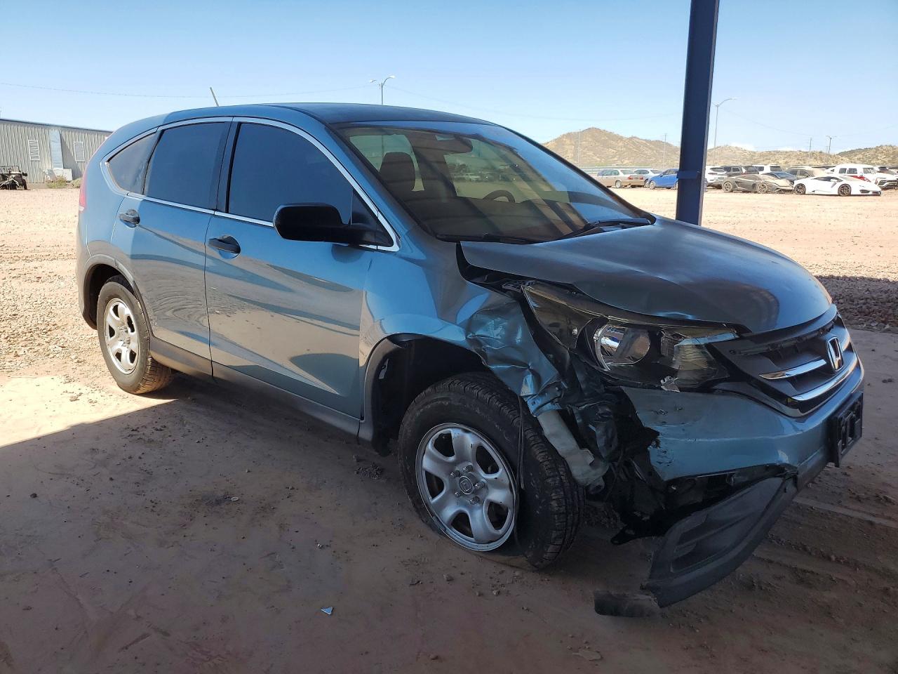2013 Honda Cr-v Lx Синий vin: 5J6RM3H3XDL002283