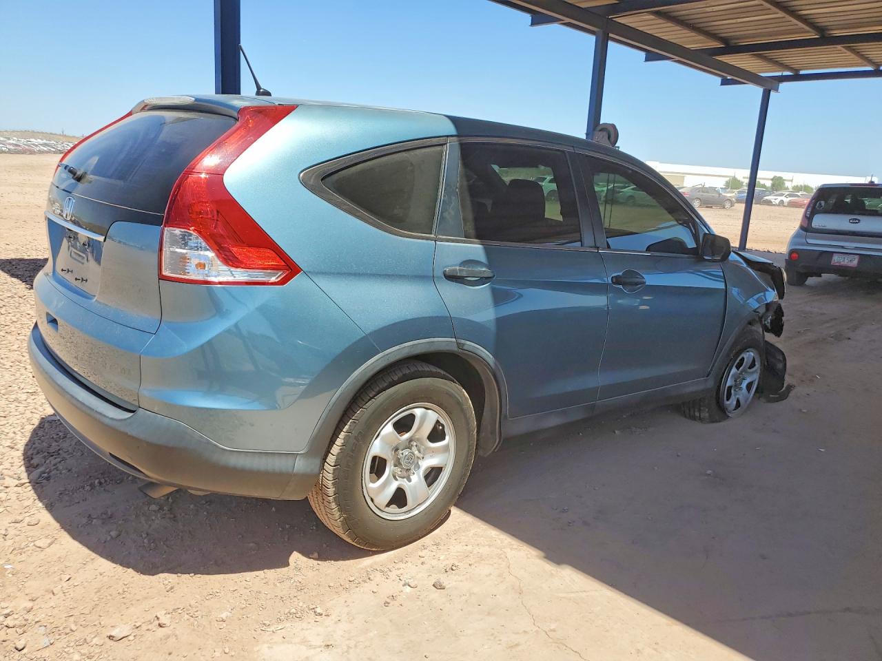 2013 Honda Cr-v Lx Синий vin: 5J6RM3H3XDL002283