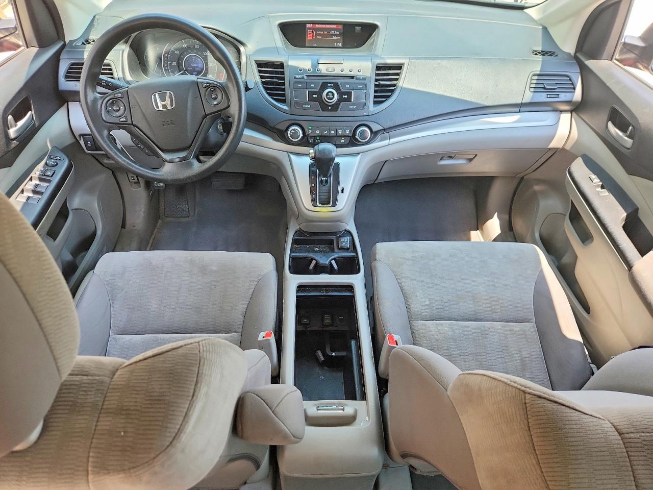 2013 Honda Cr-v Lx Burgundy vin: 5J6RM3H3XDL003918