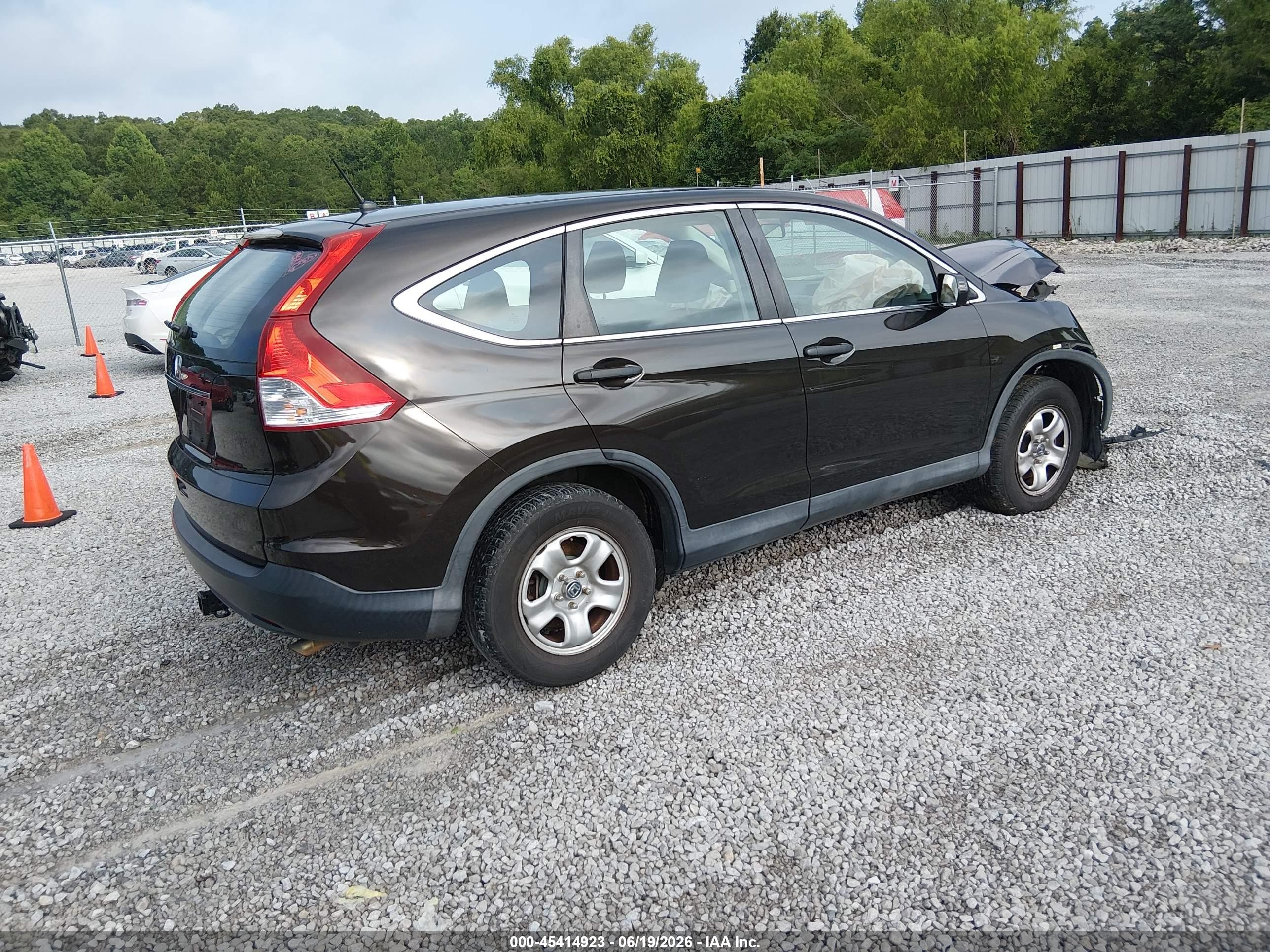 2013 Honda Cr-v Lx Черный vin: 5J6RM3H3XDL017141