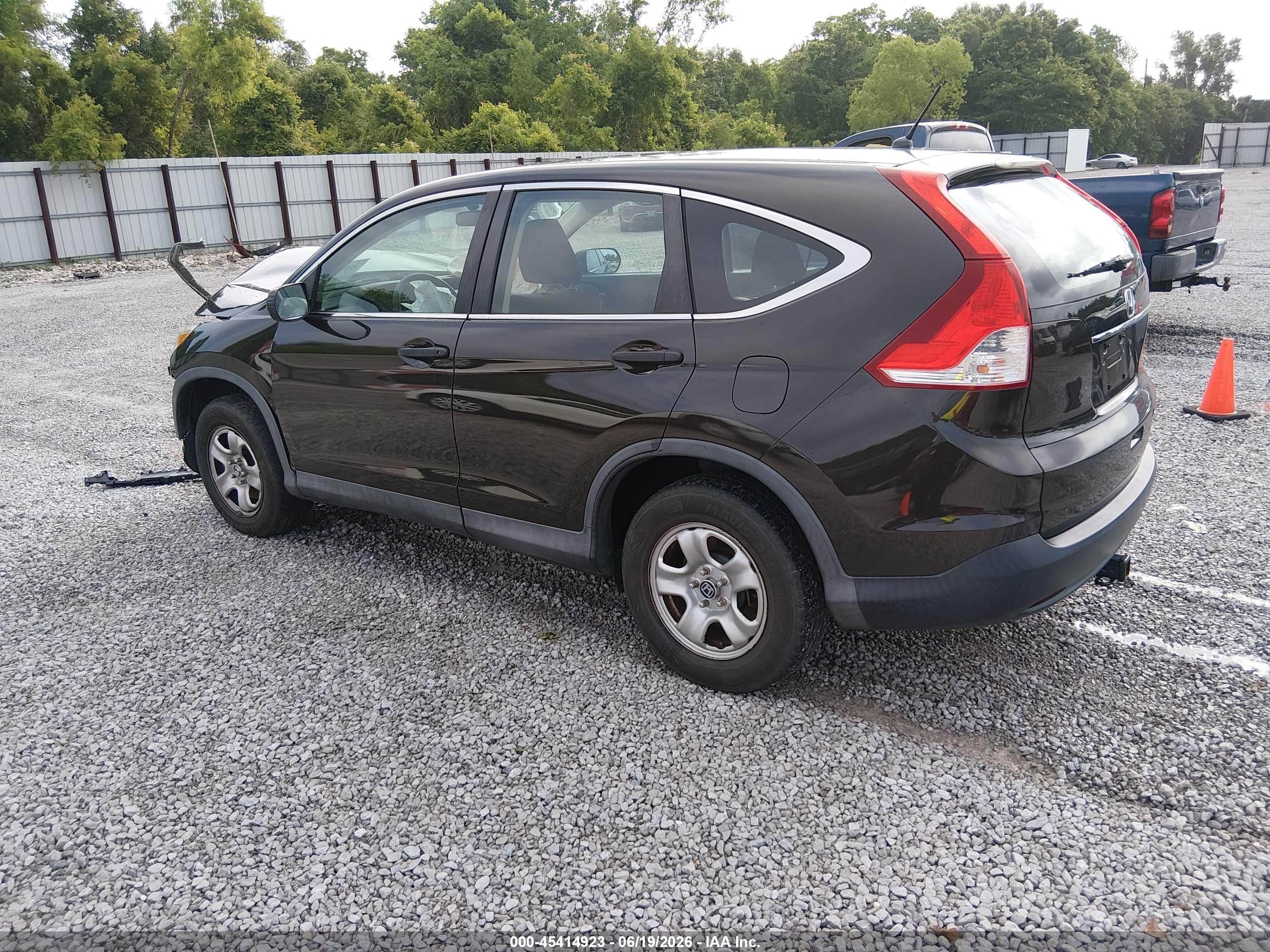 2013 Honda Cr-v Lx Черный vin: 5J6RM3H3XDL017141