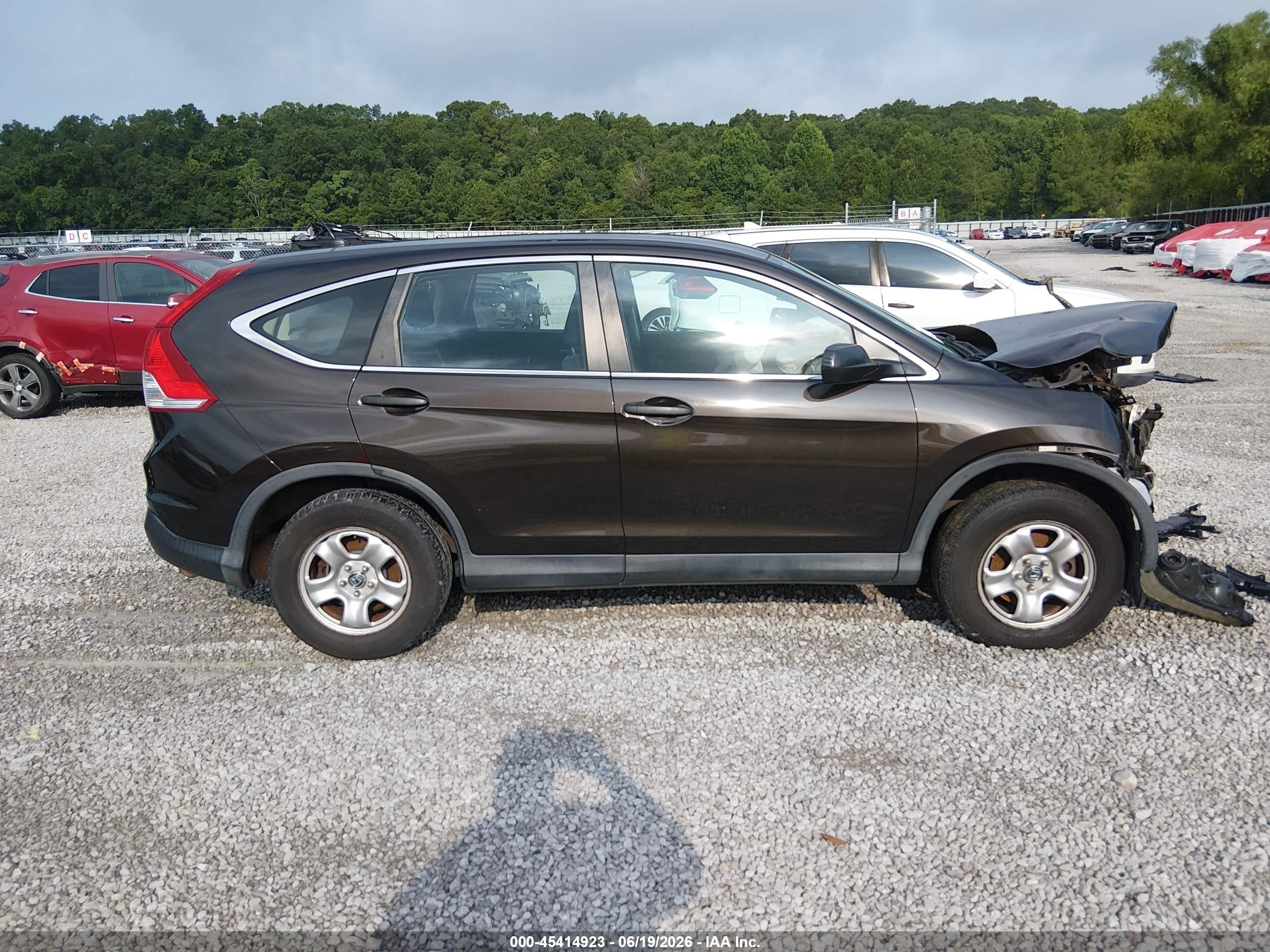 2013 Honda Cr-v Lx Черный vin: 5J6RM3H3XDL017141